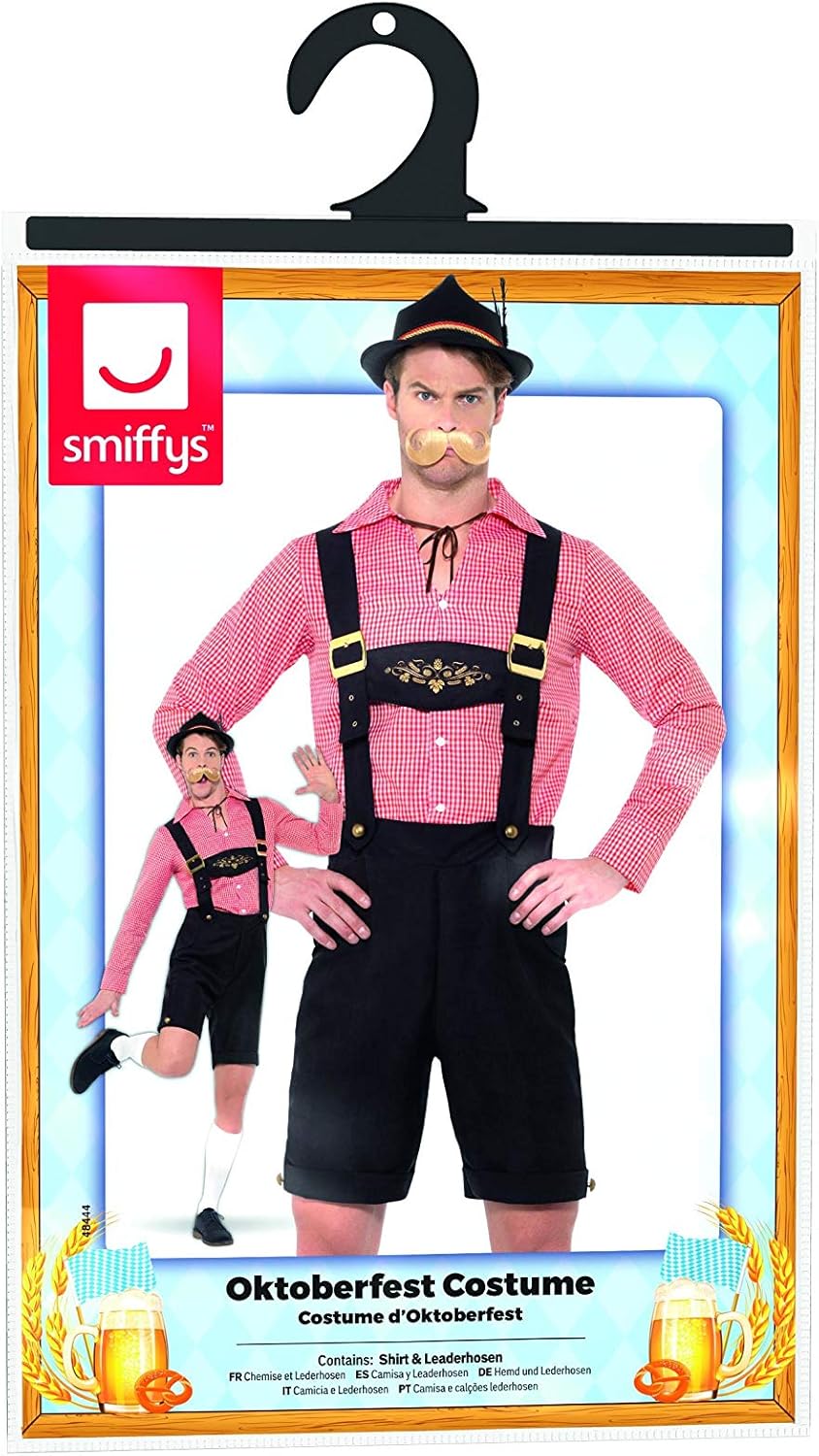Smiffys Oktoberfest Costume - Adult Fancy Dress for Role Play 4