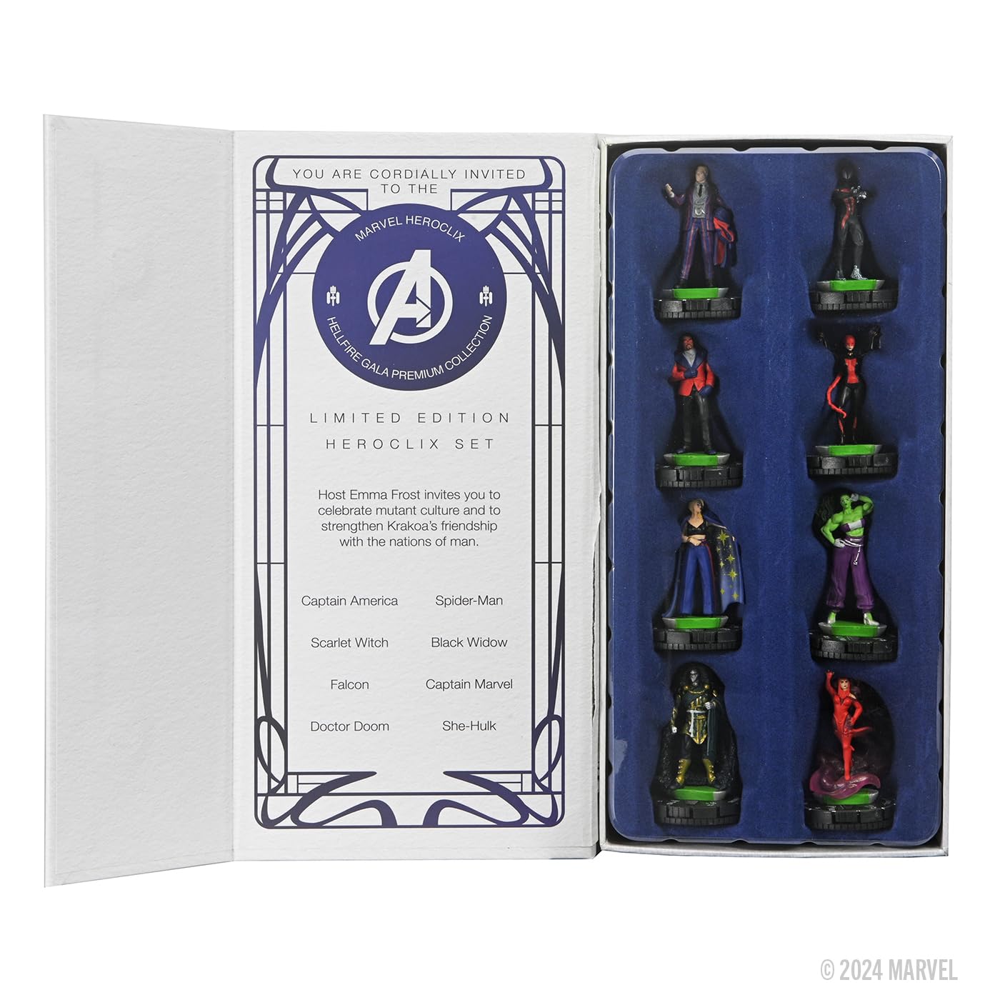 Marvel HeroClix: Avengers - Hellfire Gala Premium Collection 2 Miniatures 9