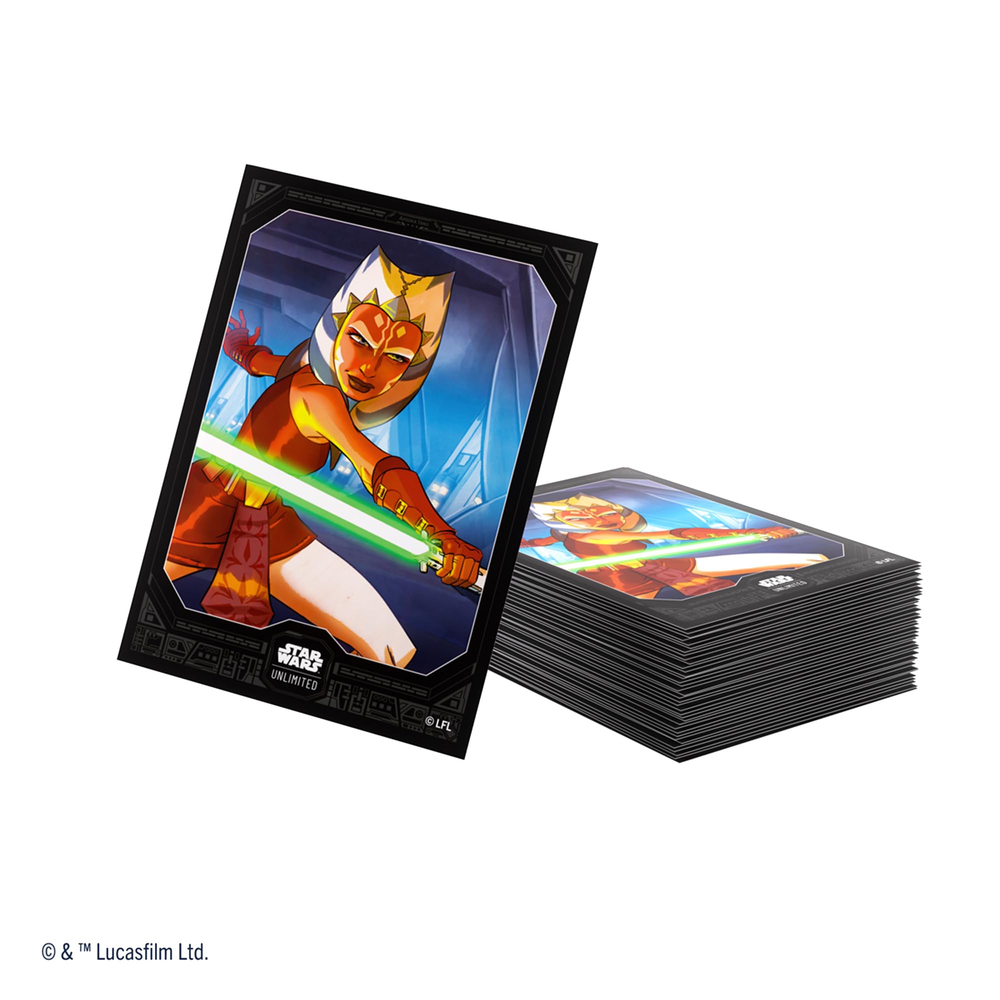 Gamegenic Star Wars Unlimited Ahsoka Tano Art Sleeves | 66x92mm | 60 Count 2