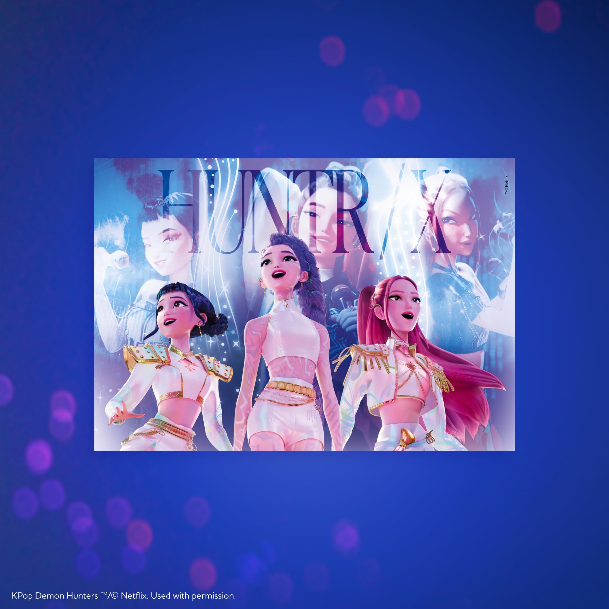Clementoni KPOP Demon Hunters Super Puzzle - 104 Pieces | 48.5 x 33.5 cm Finished Size | Ages 6+