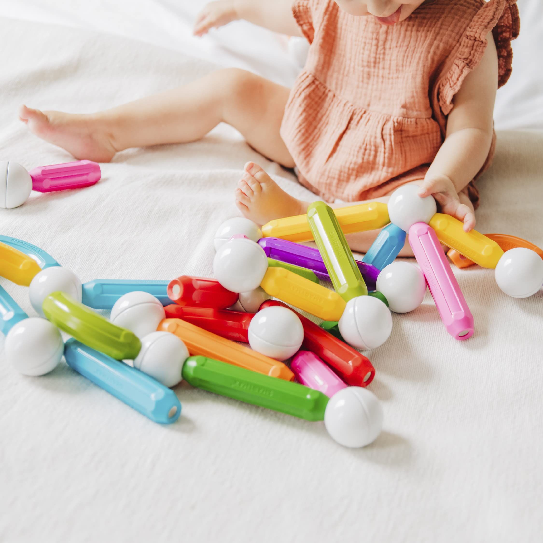 SMARTMAX Start Magnetic Discovery Construction Set - Educational Building Toy for Ages 1-6 4