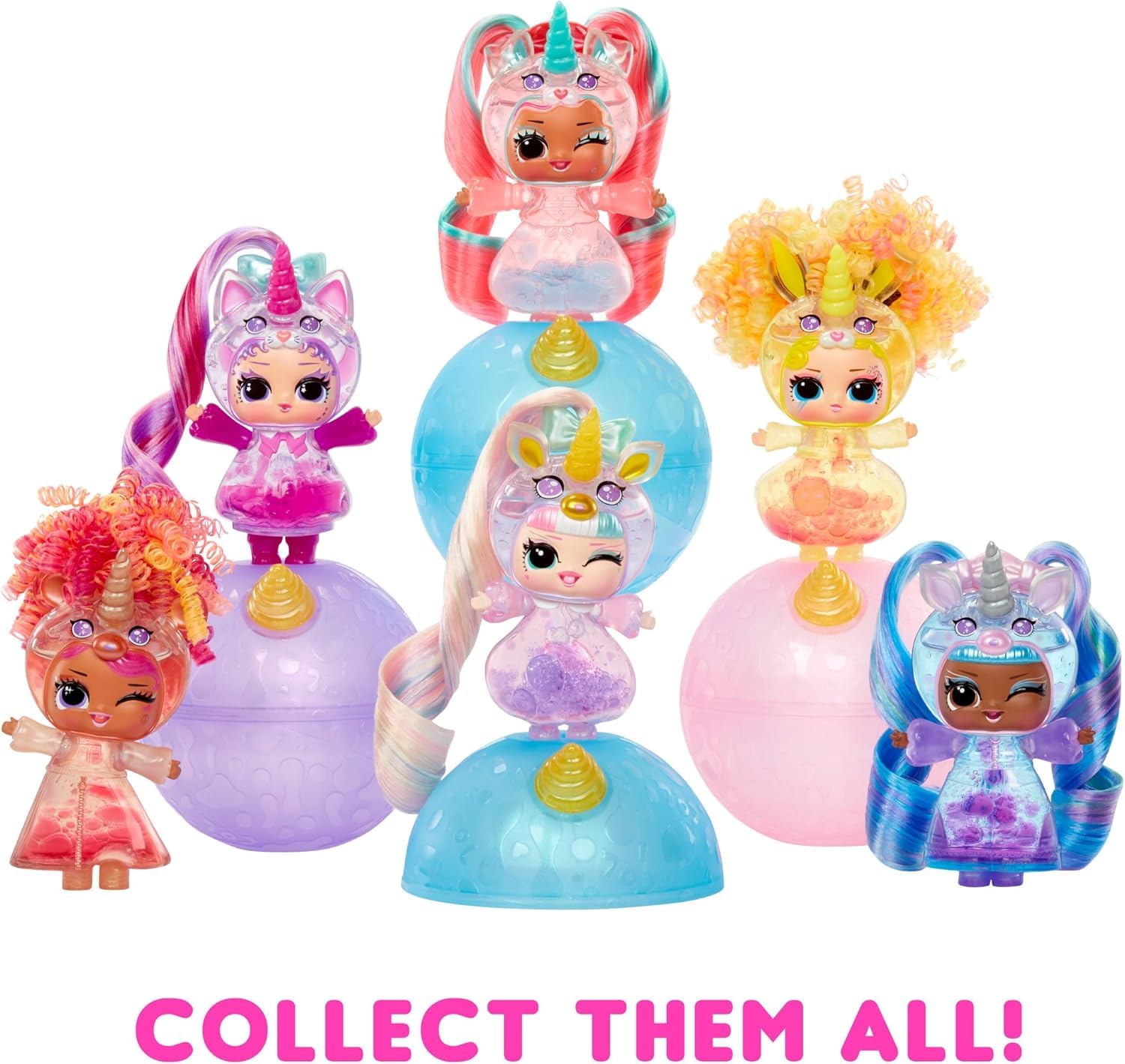 L.O.L. Surprise! Unicorn Tots - Lava Lamp Experience with Real Doll Hair, 8 to Collect 4