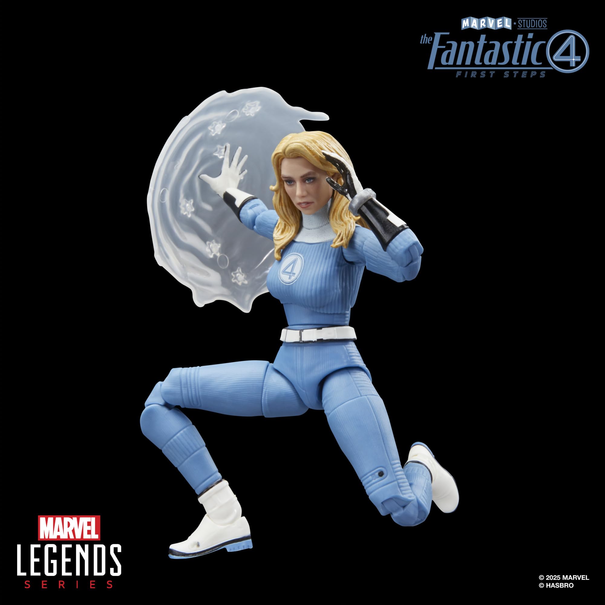 Marvel Legends Invisible Woman Action Figure - 6-Inch Scale with Accessories, Ages 4+ 4