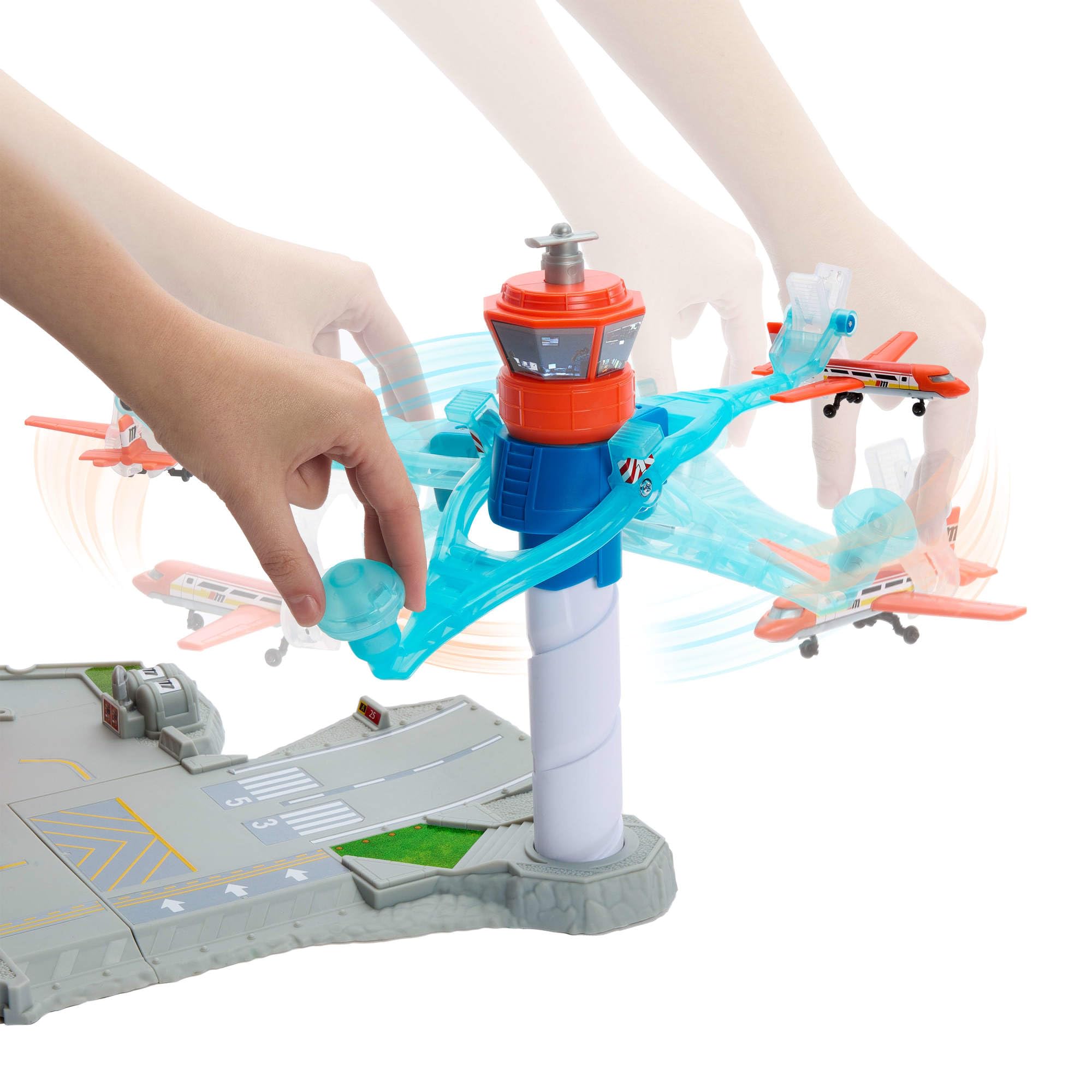 Matchbox Airport Takeoff Adventure Playset with Die-Cast Audi e-tron - Vehicle Playset for Kids 3