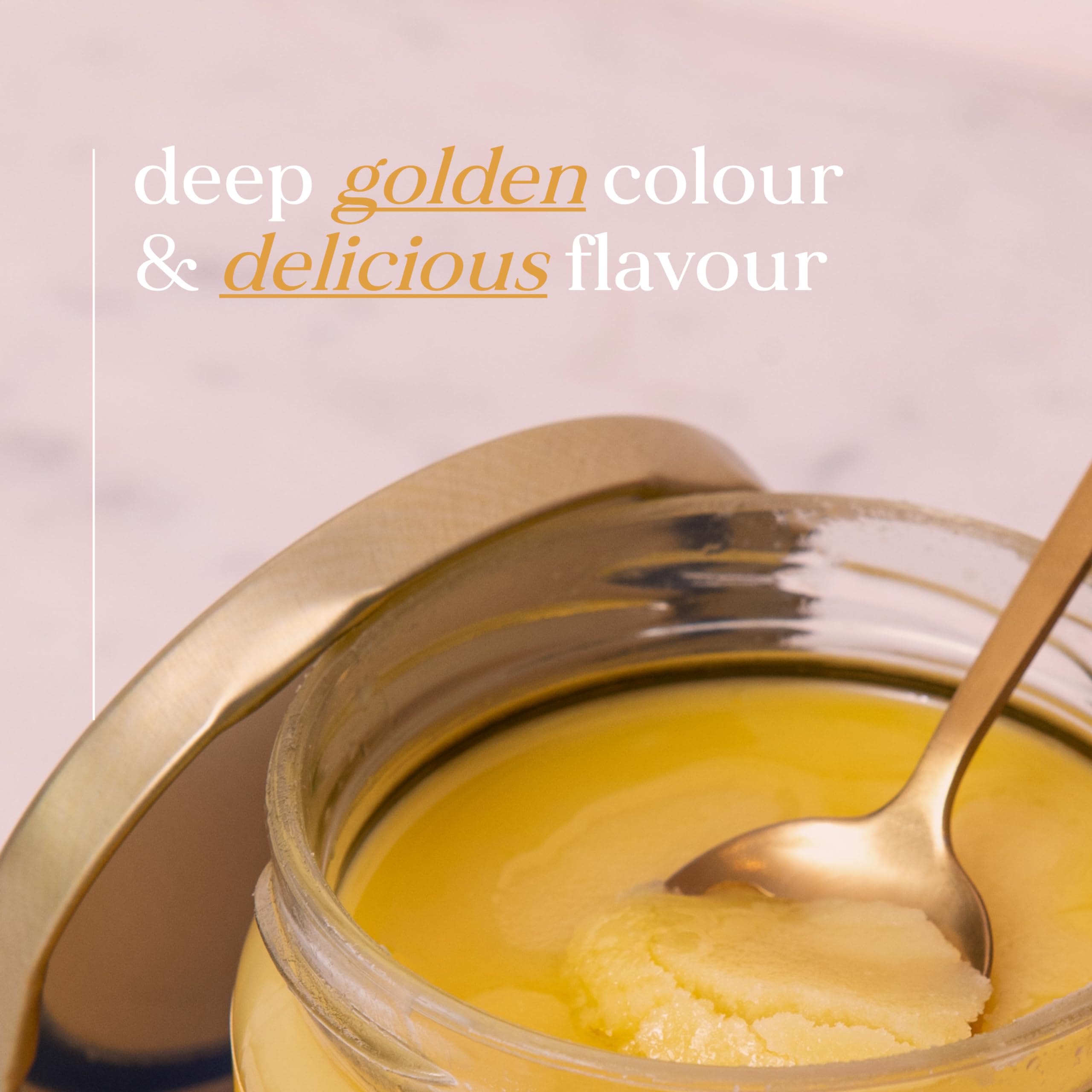 Fushi Organic Ghee 420g – Organic Certified | English Ghee | Vegetarian, Cl 3