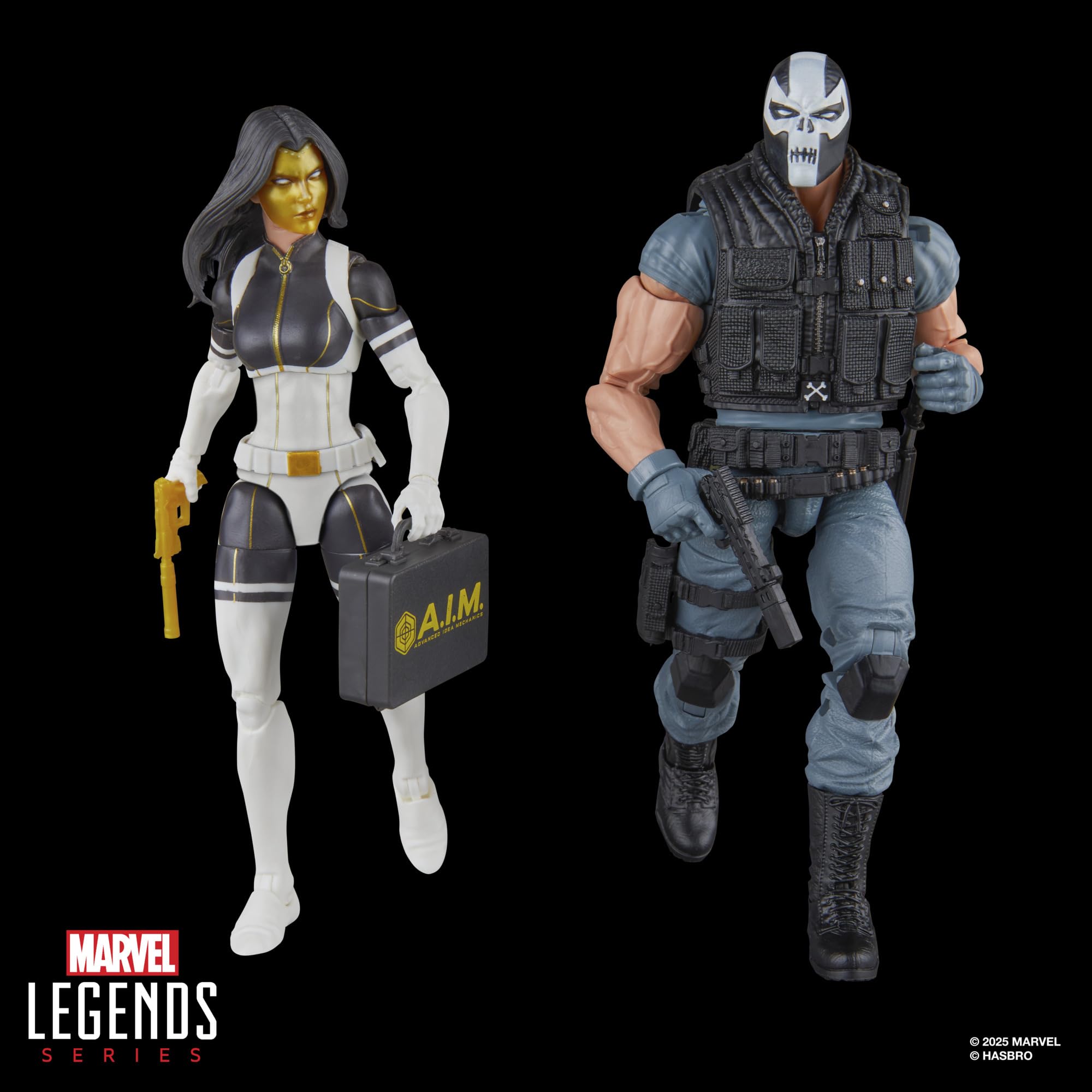 Marvel Legends Madame Masque and Crossbones Action Figures - 15cm Scale, 18 Accessories 3