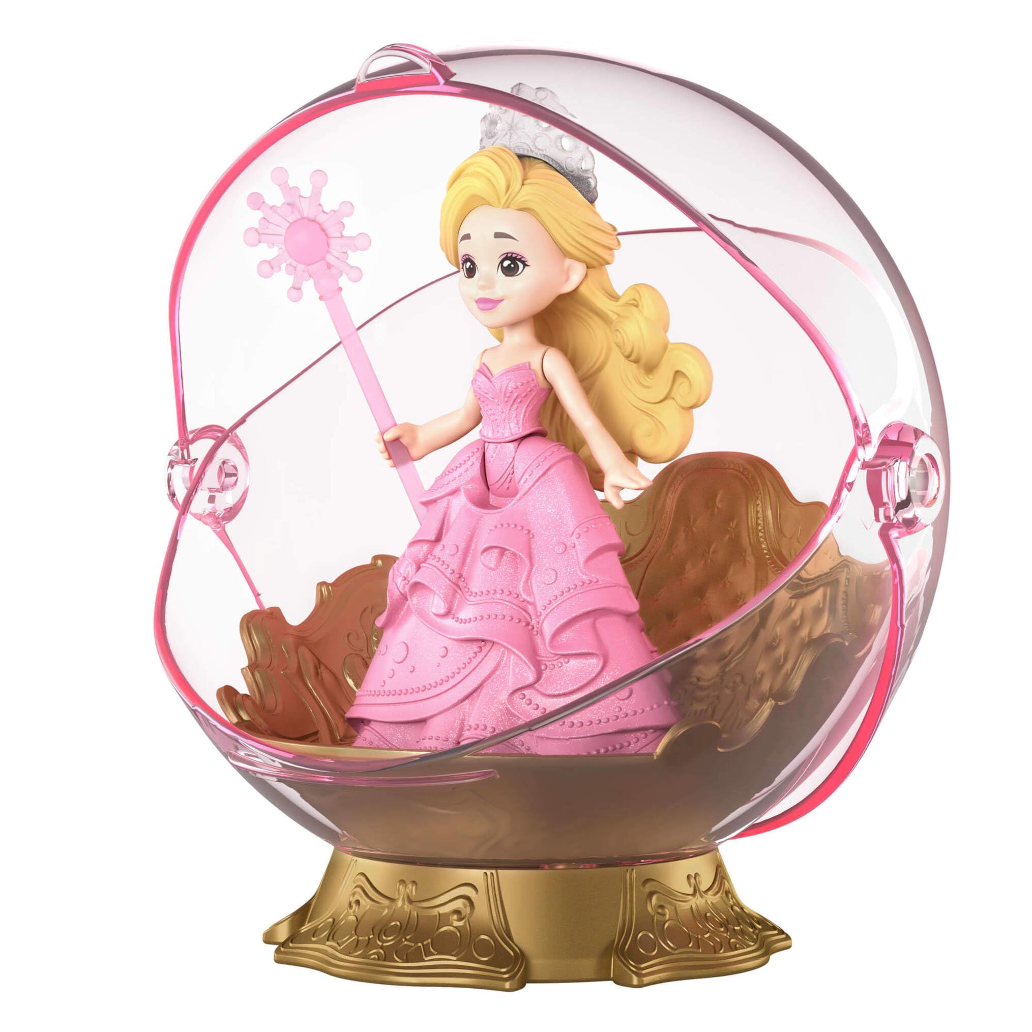 Mattel Wicked Glinda's Floating Bubble Playset with Doll & Vehicle - Inspired by Universal Pictures Movie 4