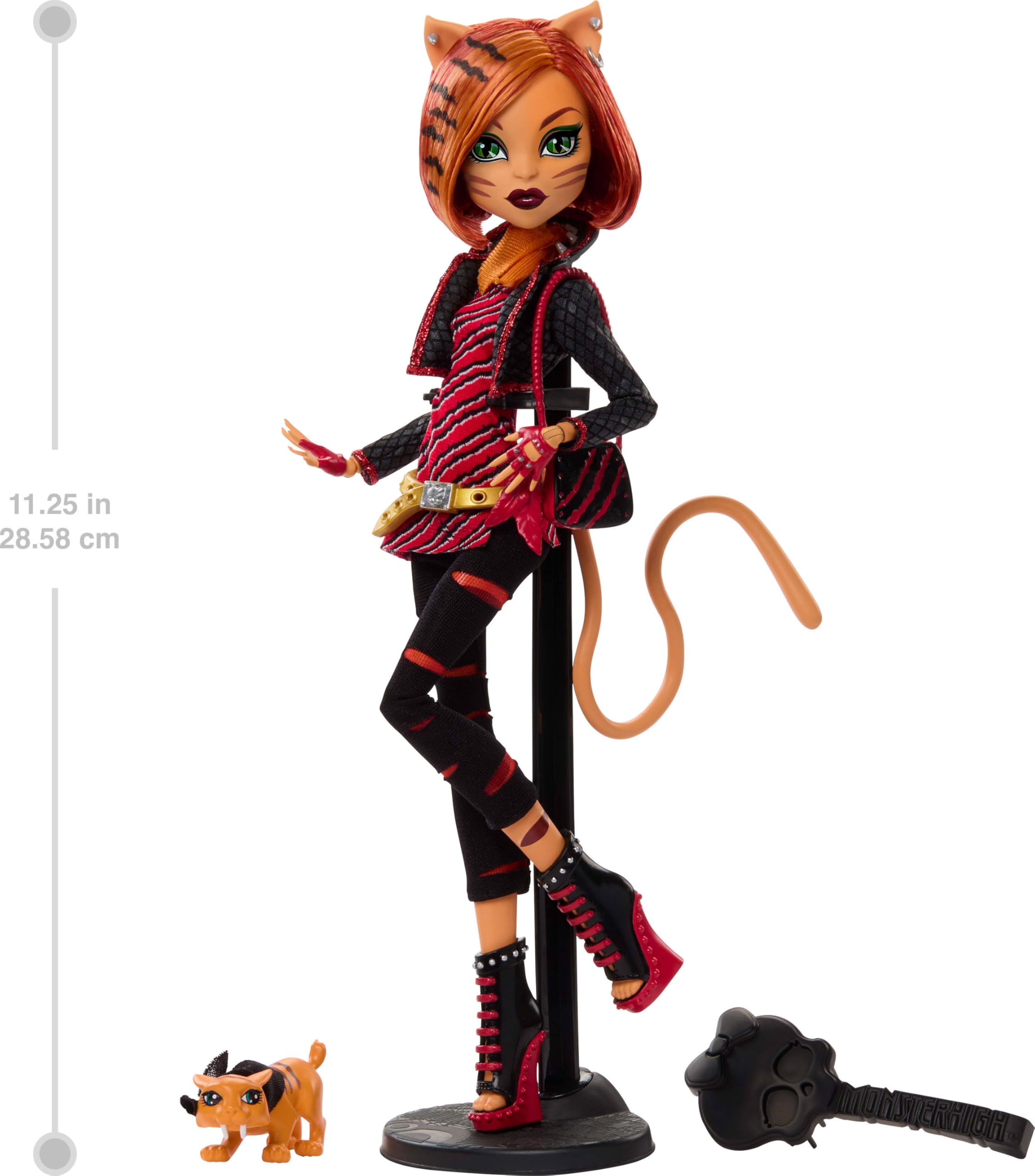 Monster High Boo-riginal Creeproduction Doll - Toralei Collectible Figure 3
