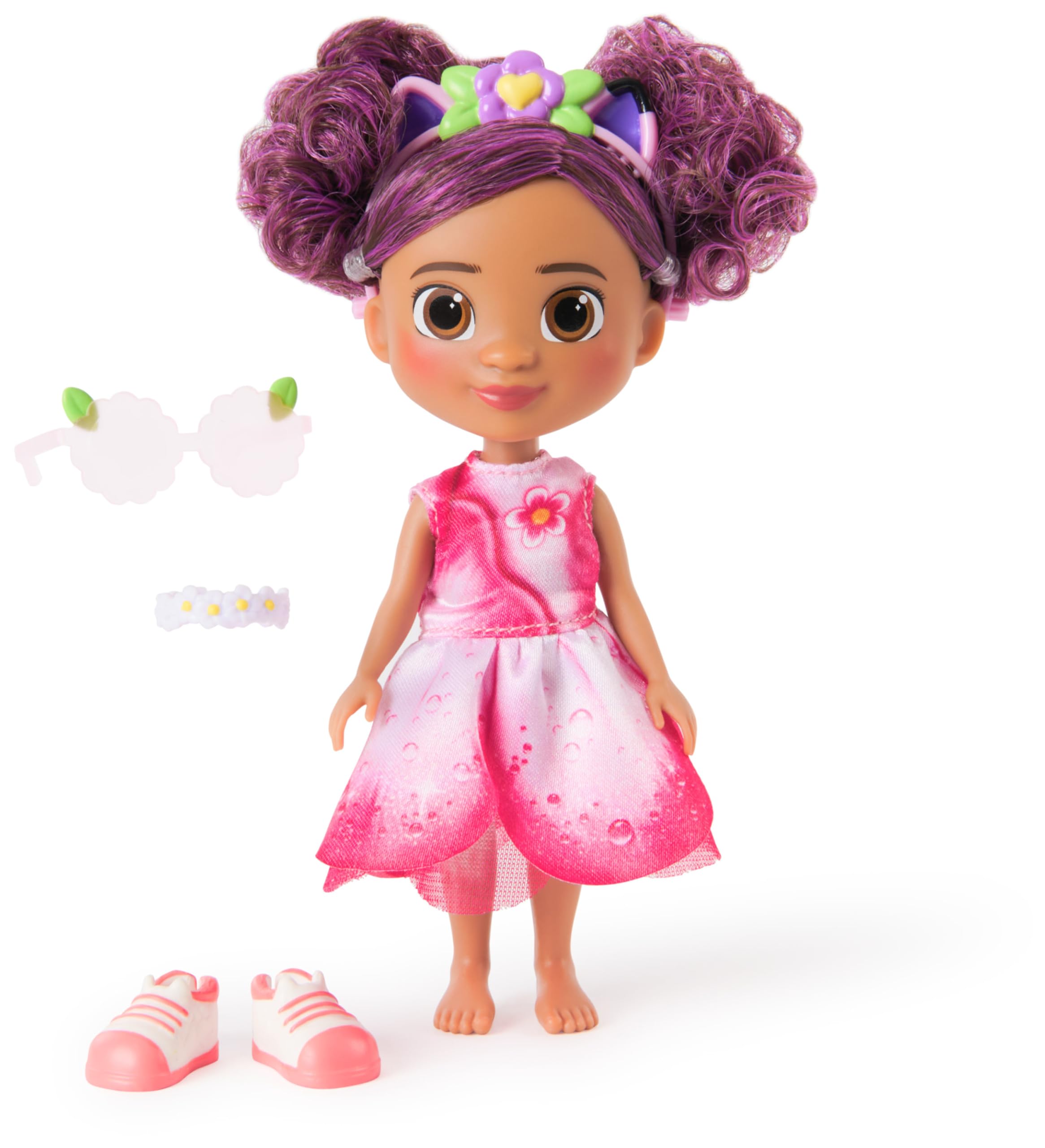 Garden Gabby Doll from Gabby's Dollhouse: The Movie - 15cm with Removable Cat Ears & Accessories