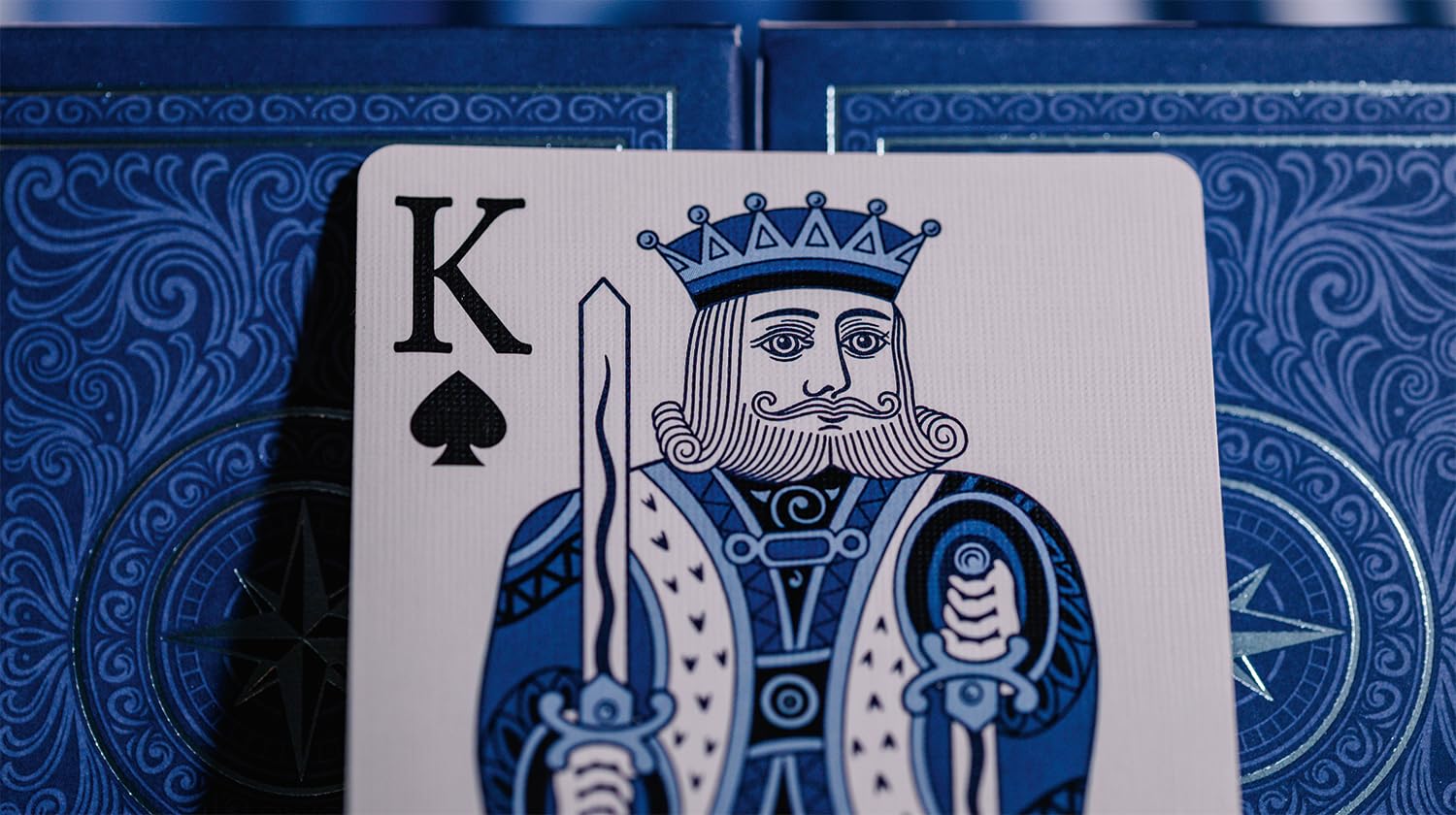 Bicycle Odyssey Playing Cards Blue 11