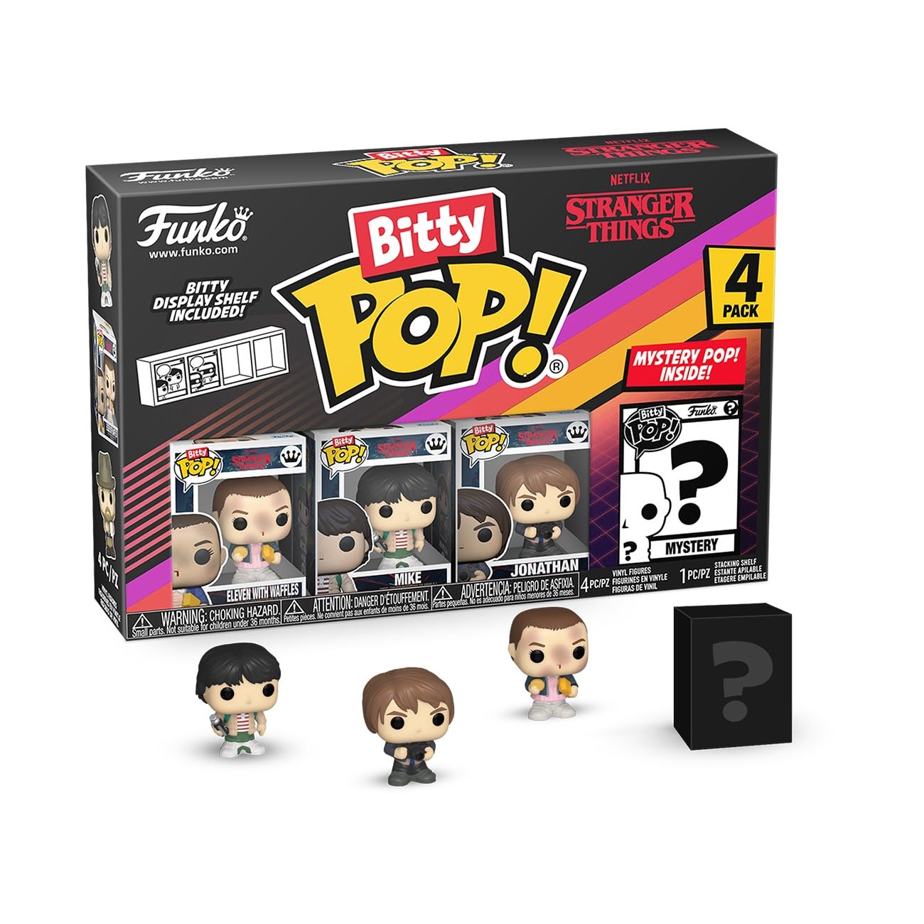 Funko Bitty Pop! Stranger Things Season 1 - Eleven 4-Pack with Mystery Mini Figure