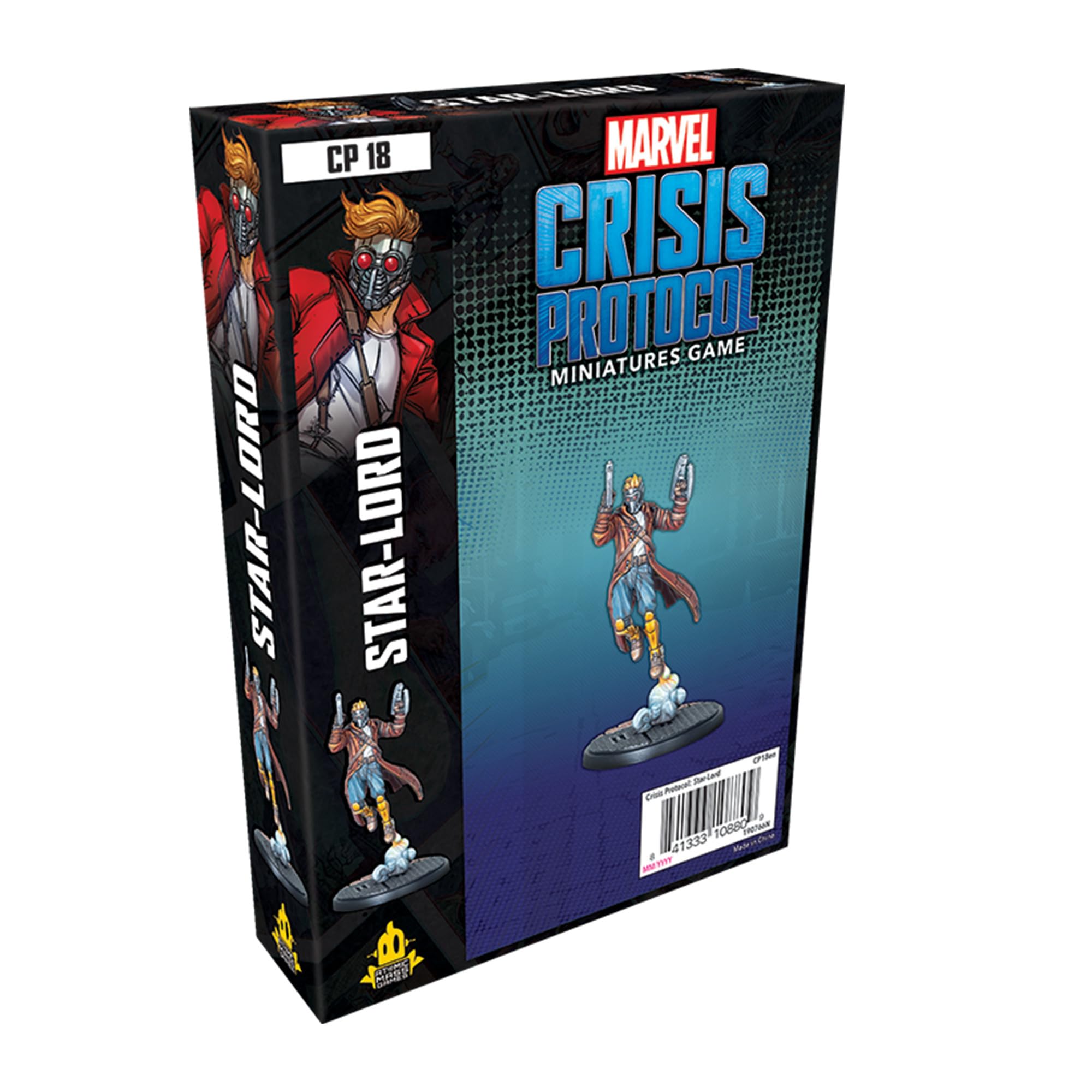 Atomic Mass Games Marvel Crisis Protocol: Star-Lord Character Pack