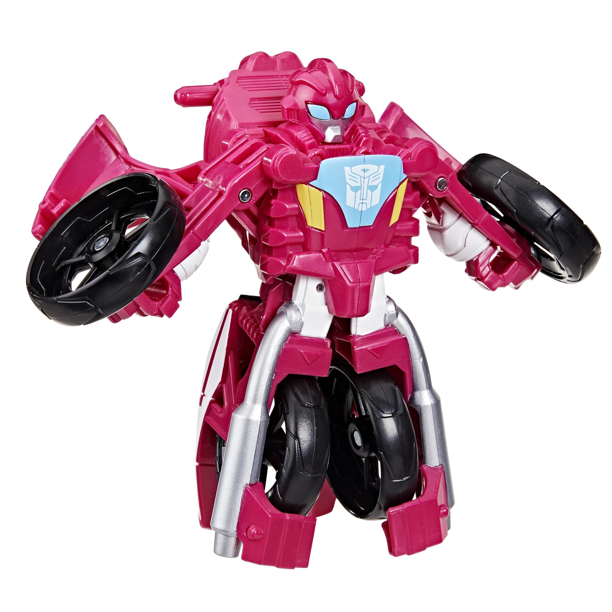Transformers Classic Heroes Elita-1 Action Figure - 2-in-1 Robot to Motorcycle | 11cm | Ages 3+ 1