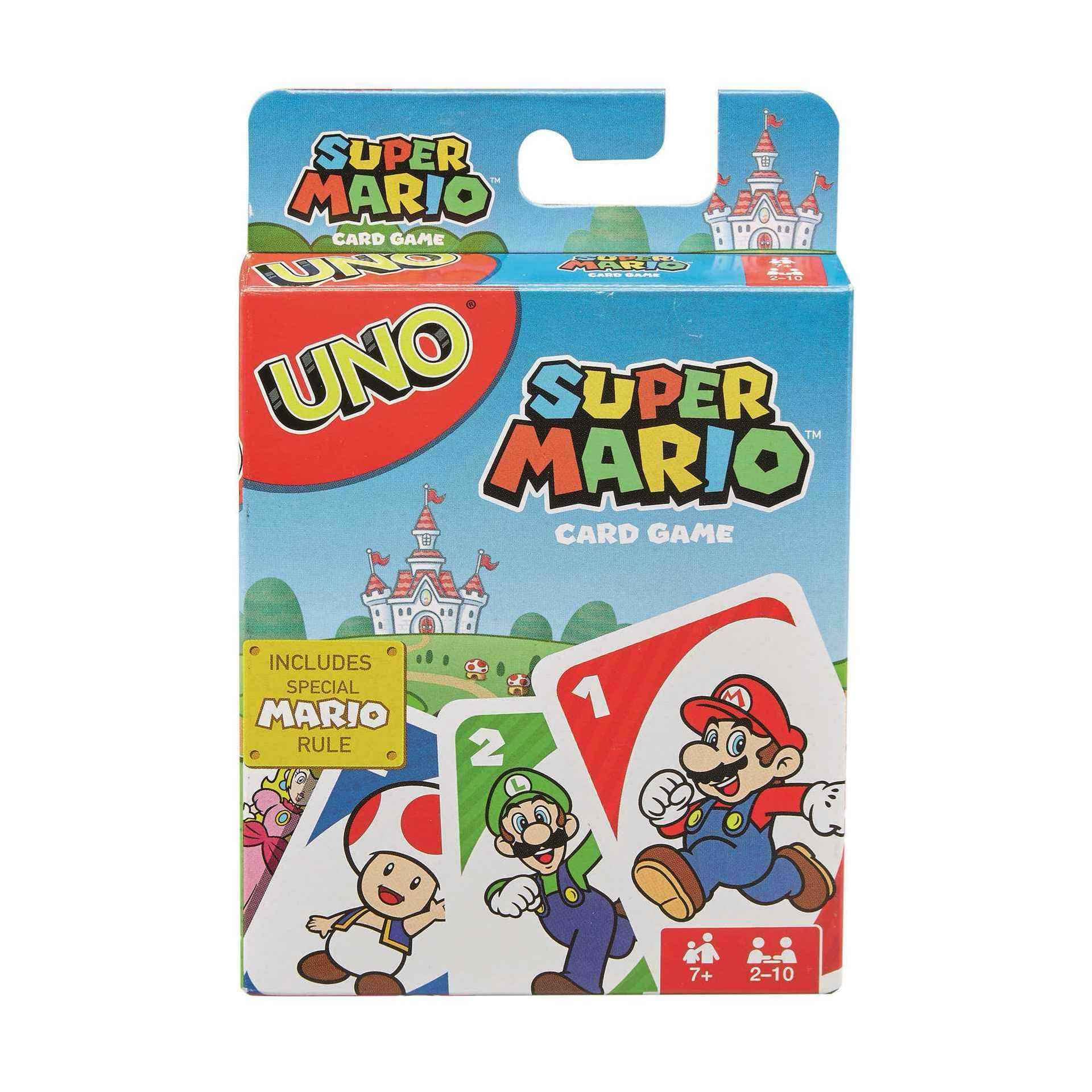 Mattel Games UNO Super Mario Card Game 9