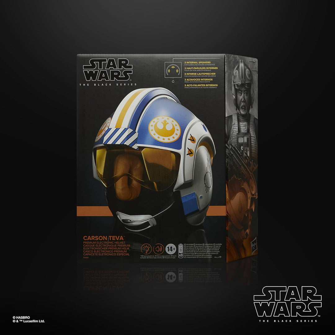 Hasbro Star Wars The Black Series The Mandalorian - Carson Teva Electronic Helmet (F9180)