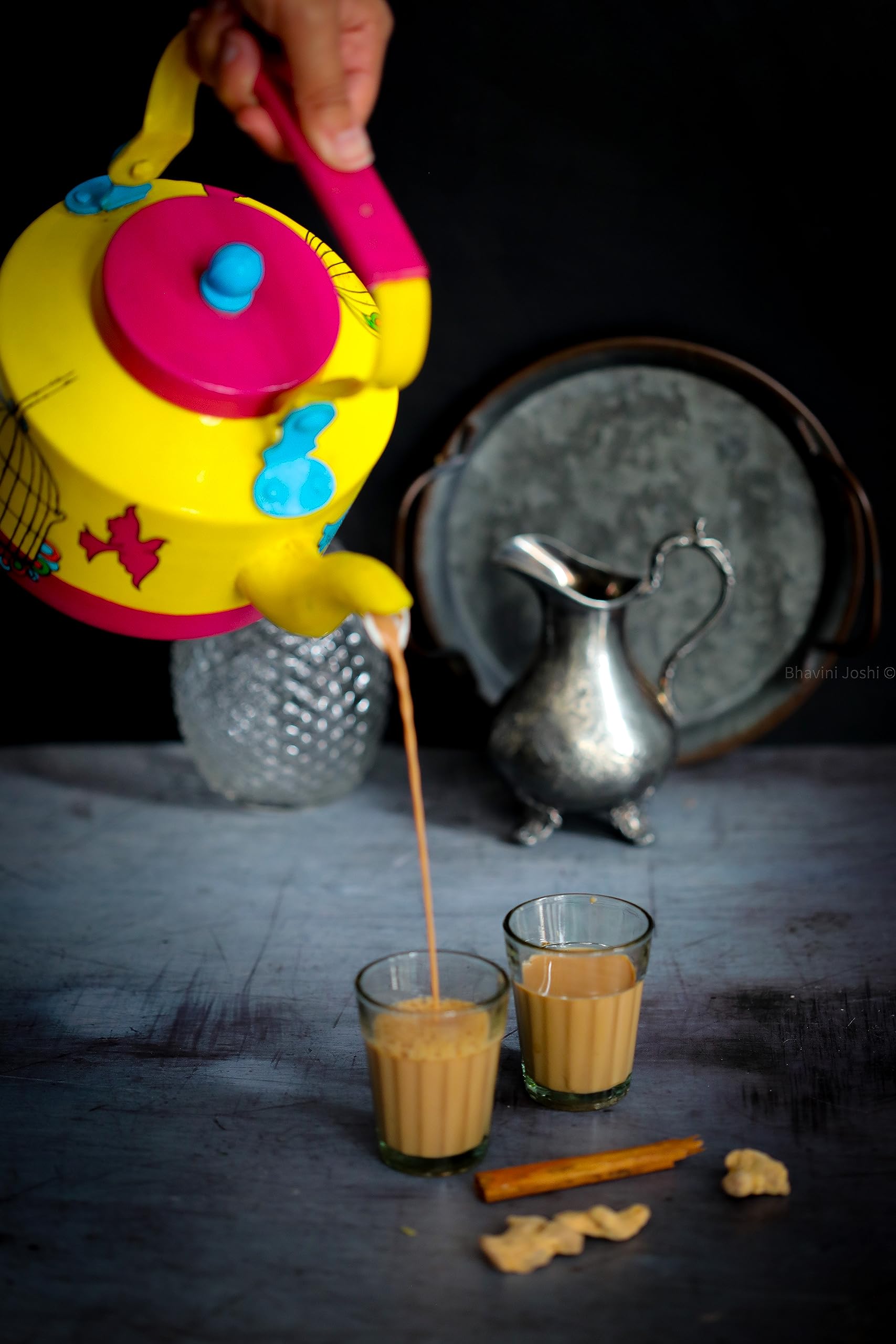 Royal Chai Premium Ginger Instant Indian Tea Unsweetened - 10 Sachets (180g)