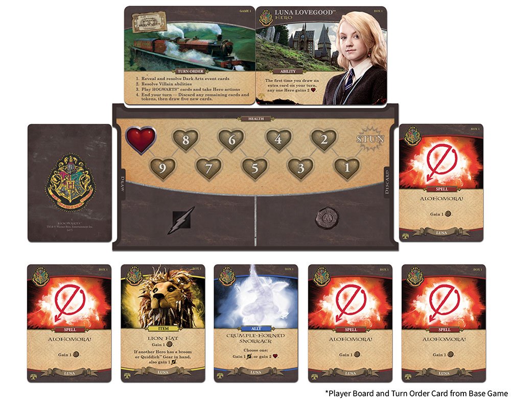 USAopoly Harry Potter: Hogwarts Battle Box of Monsters Expansion Board Game 4