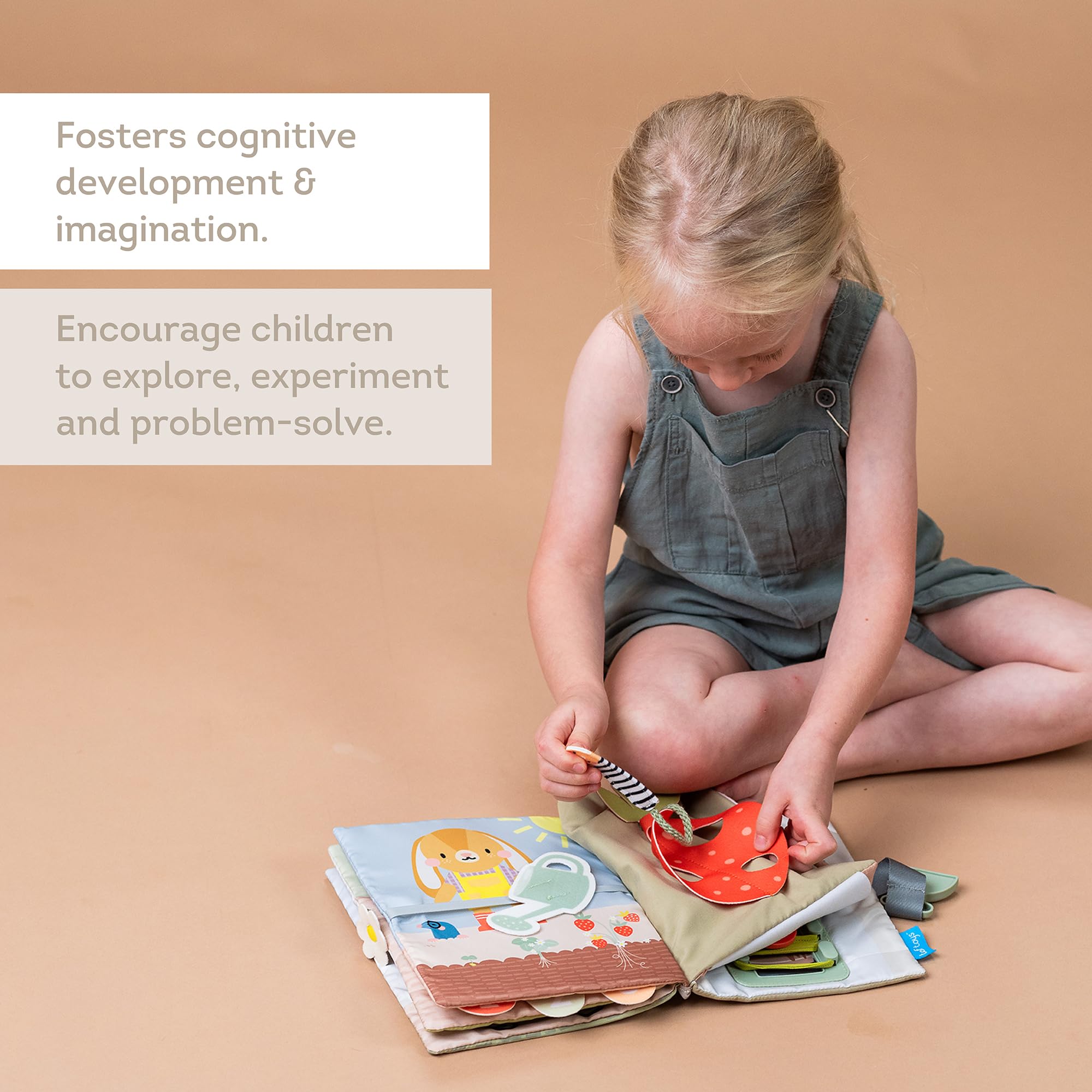 Taf Toys My First Busy Book - 12 Montessori Activities for Toddlers 18m+ 3