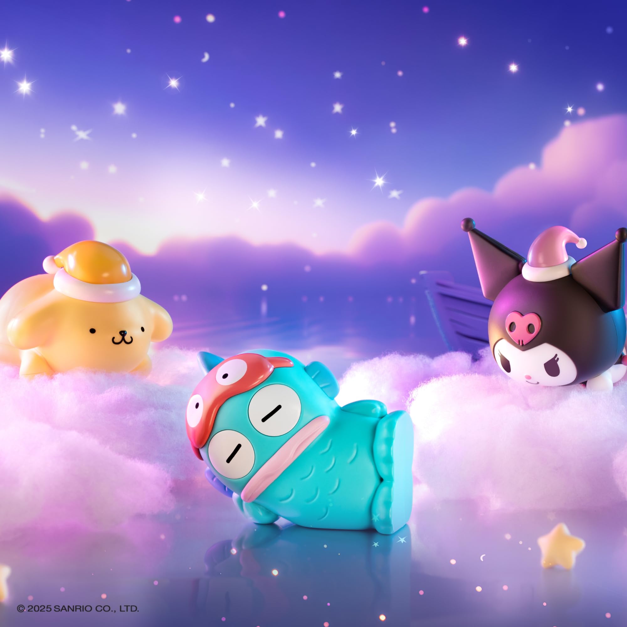 Hello Kitty Mini Figure Blind Bag - Sweet Dreams Series | 1 Random Collectible Figure | Plastic 2