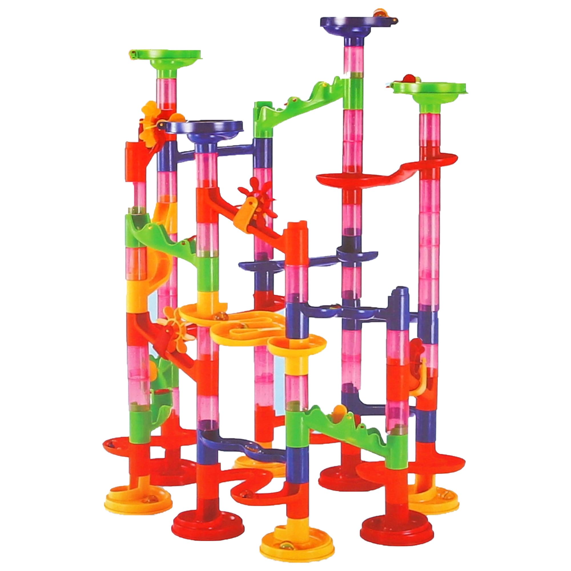 Marble Run Construction Set - 105-Piece Building Toy for Ages 3+ 6