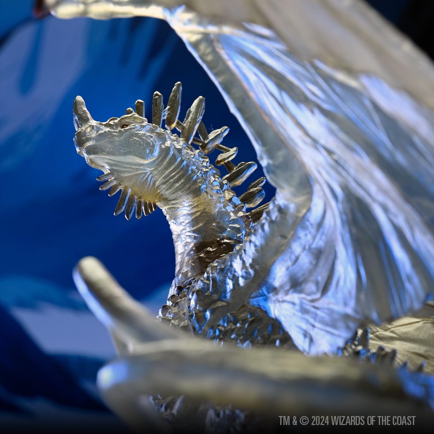 WizKids D&D Icons of the Realms Adult Crystal Dragon Miniature 7