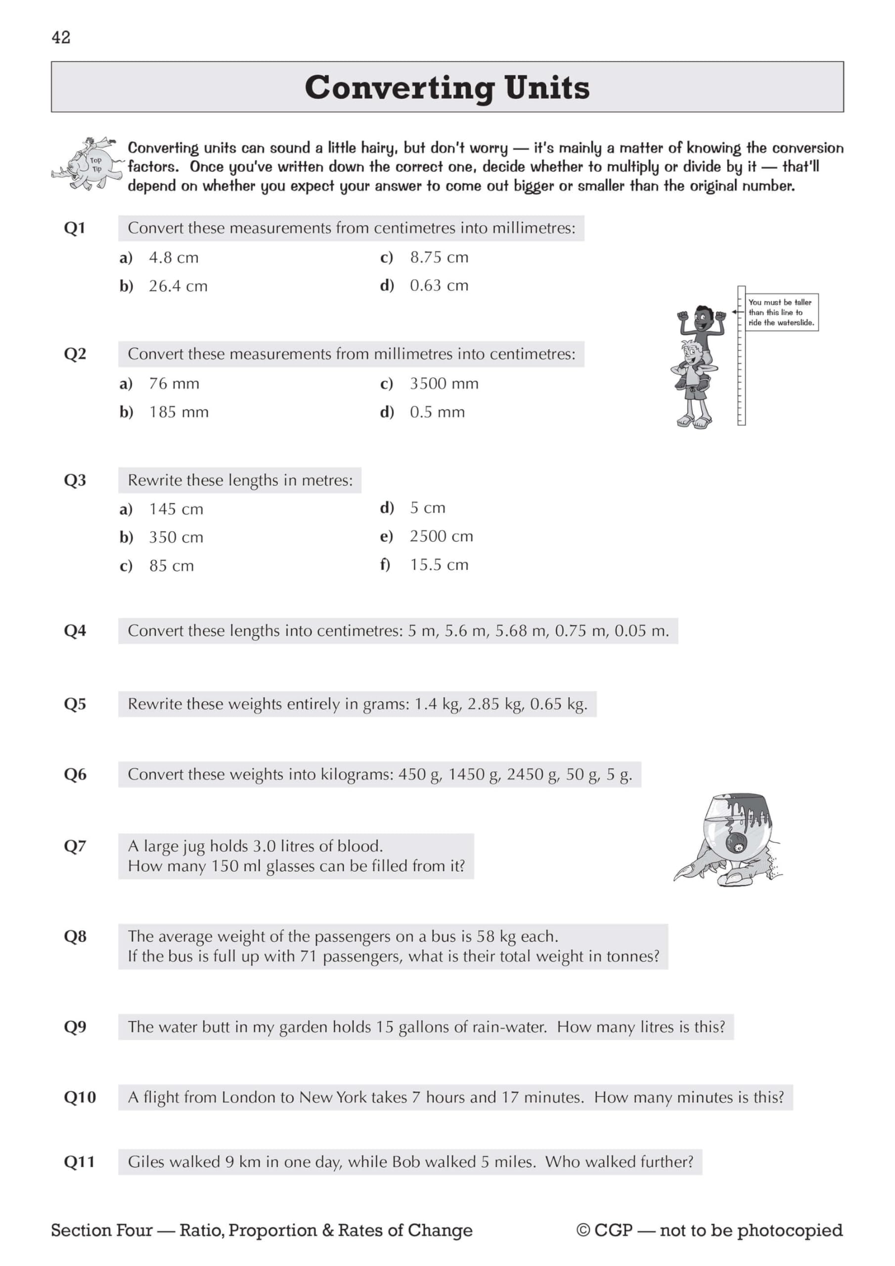 CGP KS3 Maths Workbook - Higher Level Practice Questions with Answers | Paperback | 2023 8