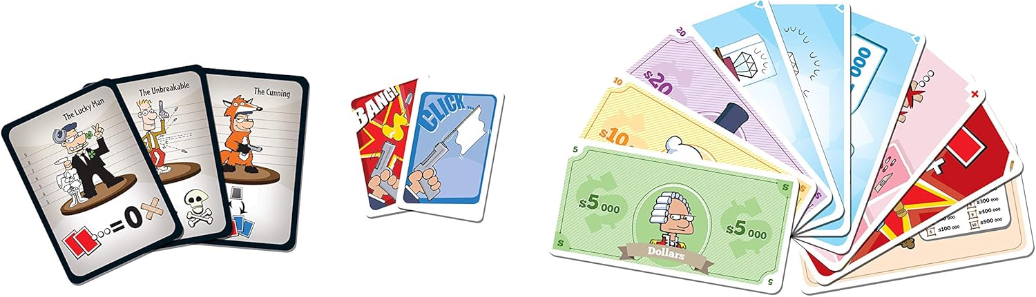 Repos Productions Cash 'n Guns Second Edition Board Game (CG02) 5