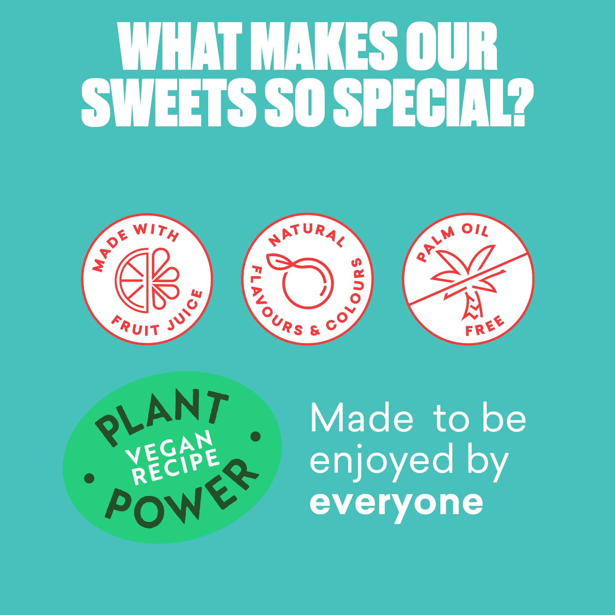 Candy Kittens Wild Strawberry Vegan Chewy Sweets – 54g (Pack of 12) 3