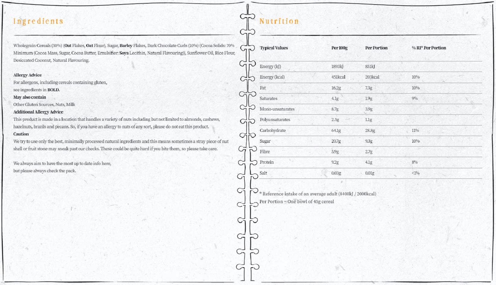 Jordans Country Crisp with Dark Chocolate, 500g 4