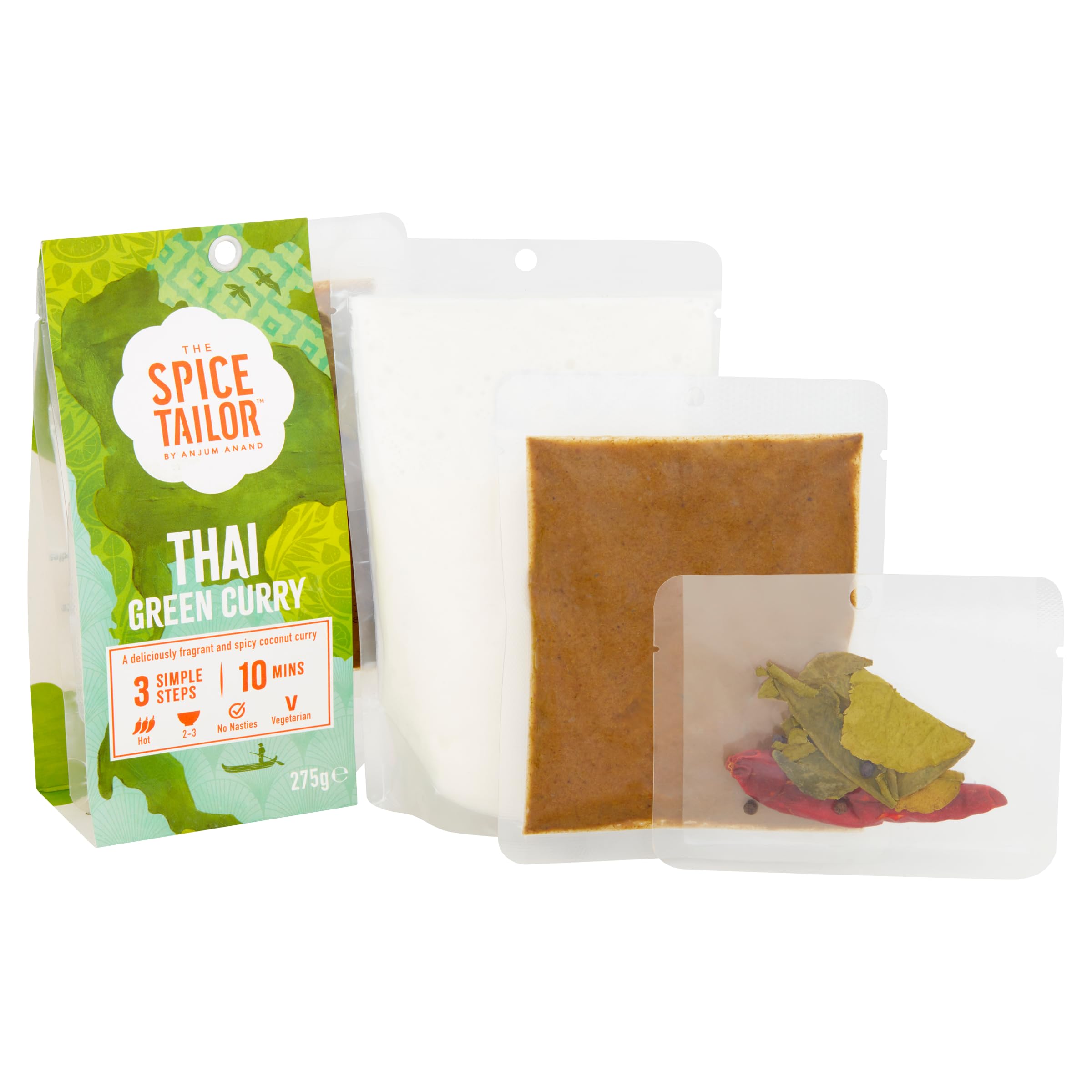The Spice Tailor - Thai Green Curry Sauce Kit, 275g