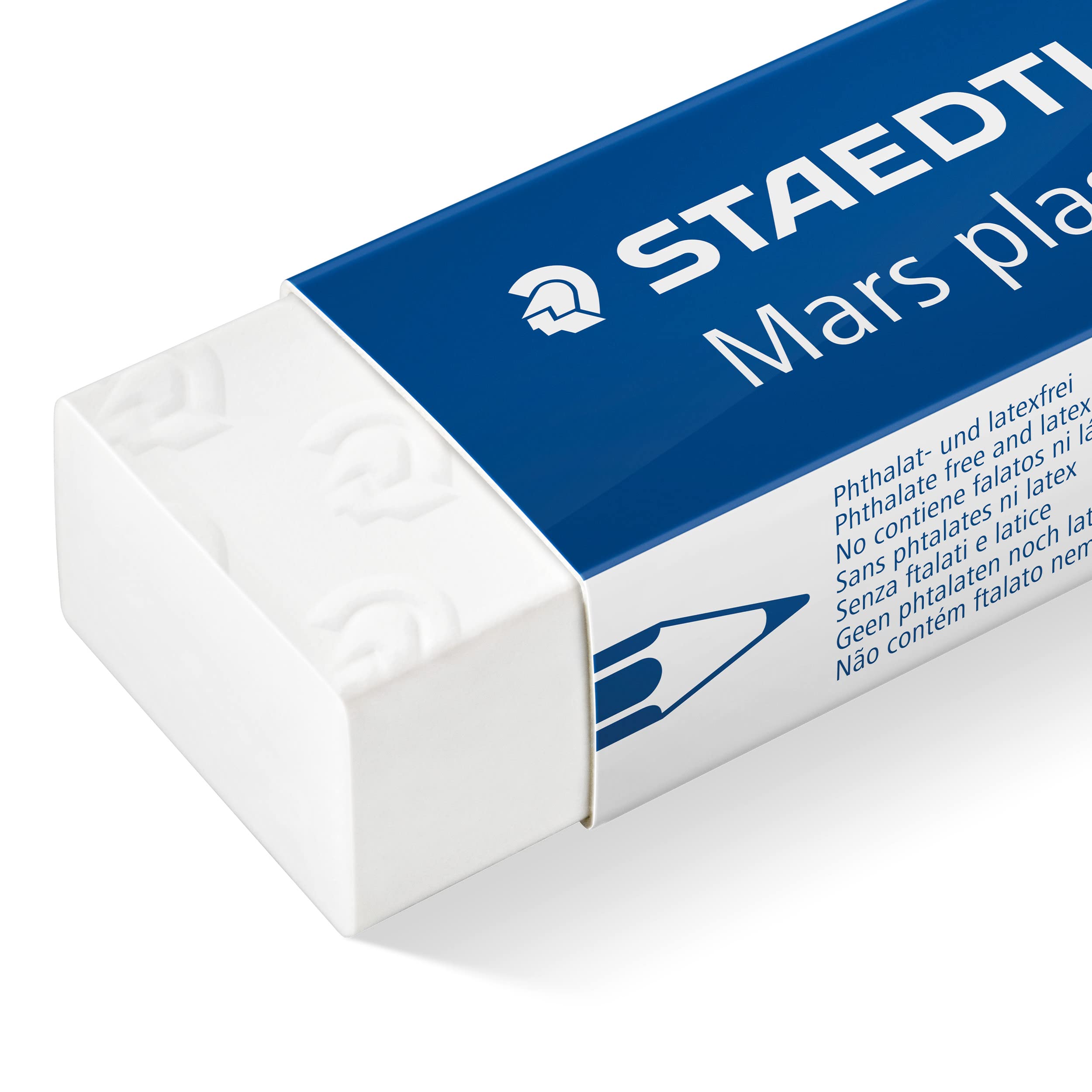 STAEDTLER Mars Cube Eraser - White, Pack of 20 | Erases Graphite & OHP Pen 3