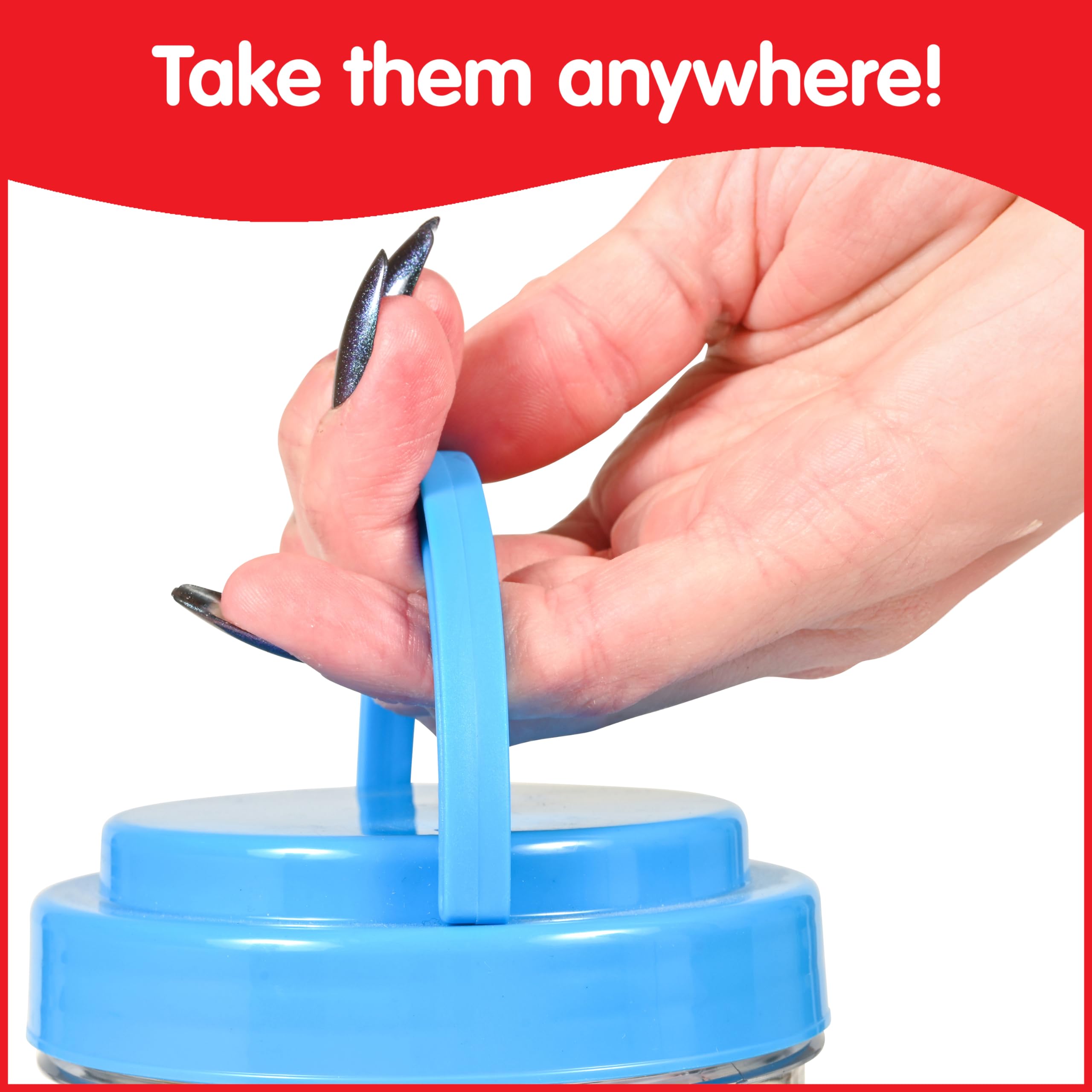 edxeducation Transparent Large Buttons - Light Table Activity Set for Early Learning 9