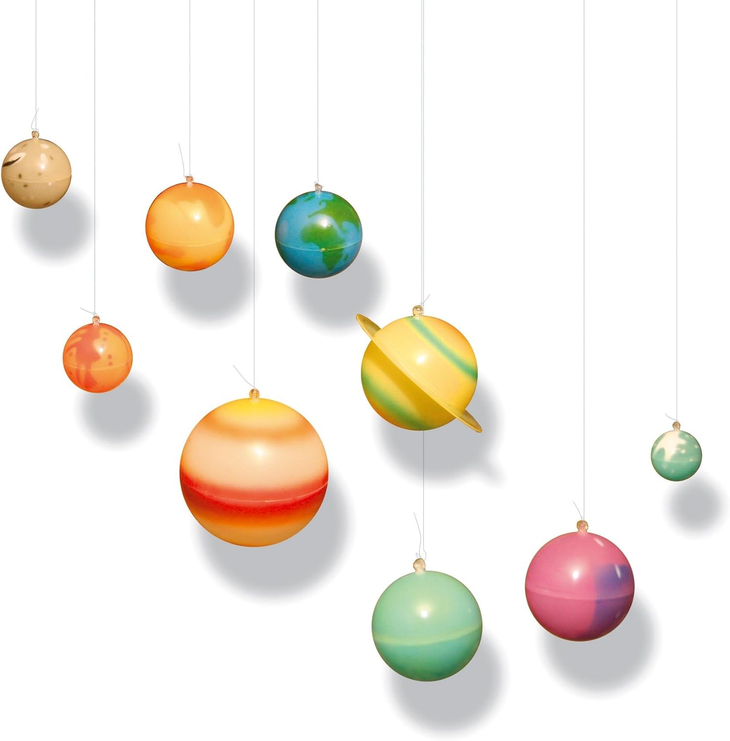 CRE-19862 - 3-D Solar System Glow in the Dark Planet Kit 3