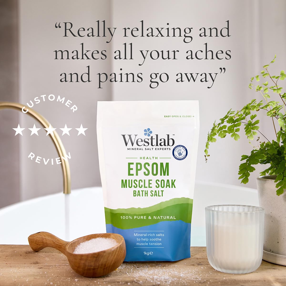 Westlab Reviving Epsom Salt (1kg) 11