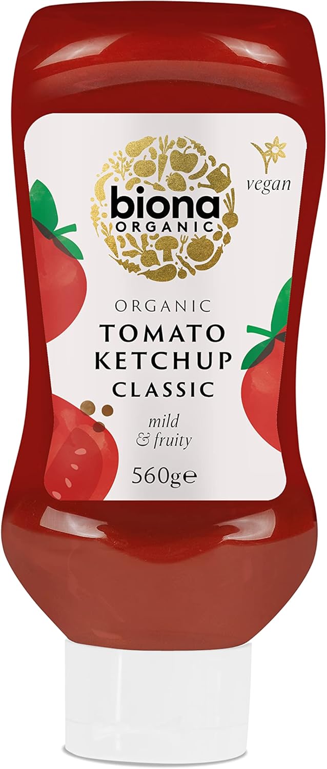 Biona Classic Tomato Ketchup Squeezy 560g