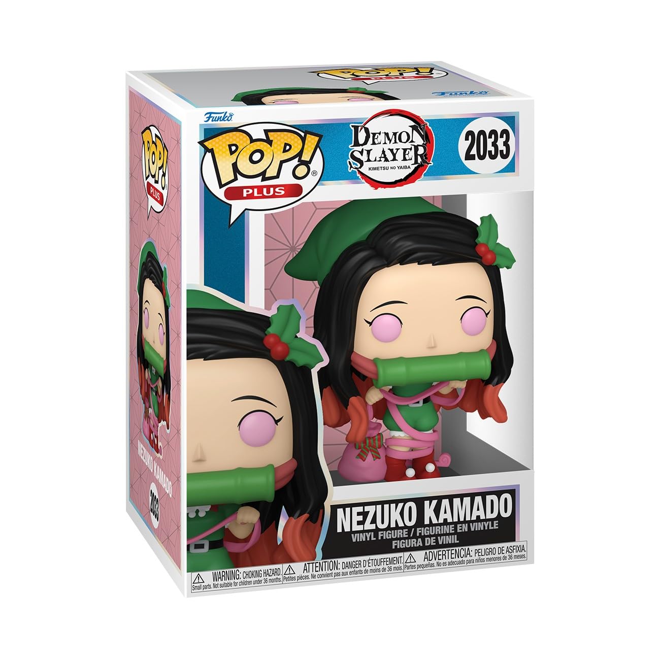 Funko Pop! Plus: Demon Slayer - Nezuko Kamado (Holidays) Vinyl Figure 9