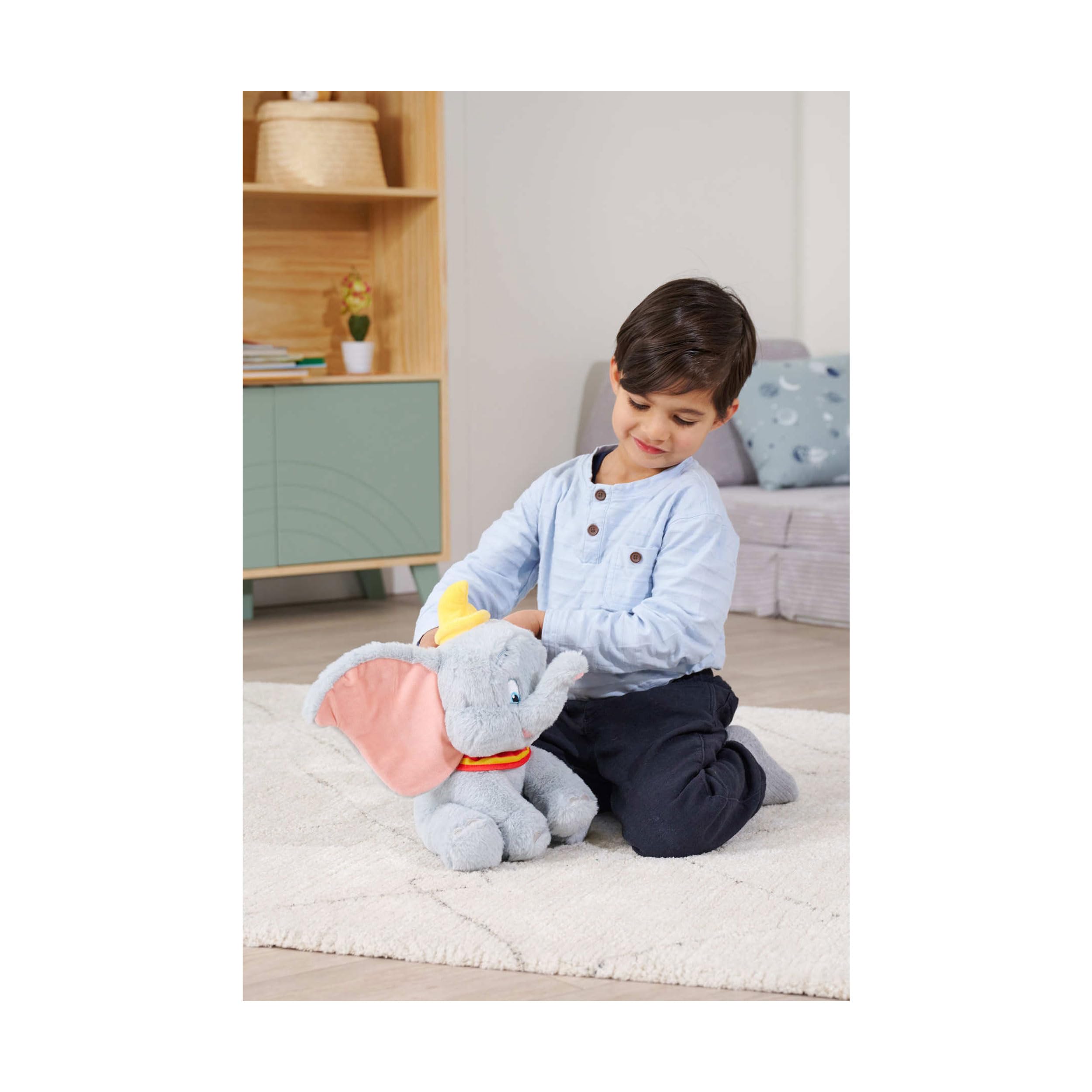 Simba Disney Dumbo 25cm Plush Toy - Soft Stuffed Animal for Kids 3