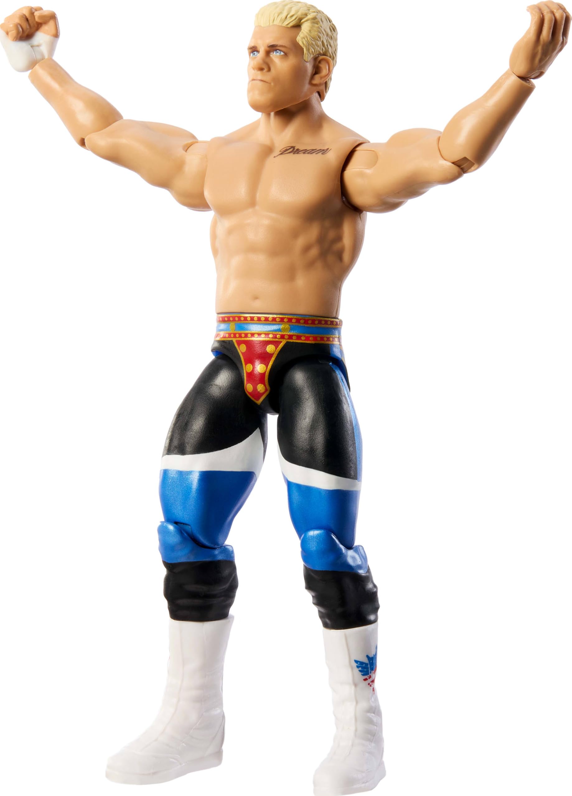 Mattel WWE Cody Rhodes “The American Nightmare” Action Figure - 6-Inch Scale with TrueFX Detail, 10-Point Articulation 4