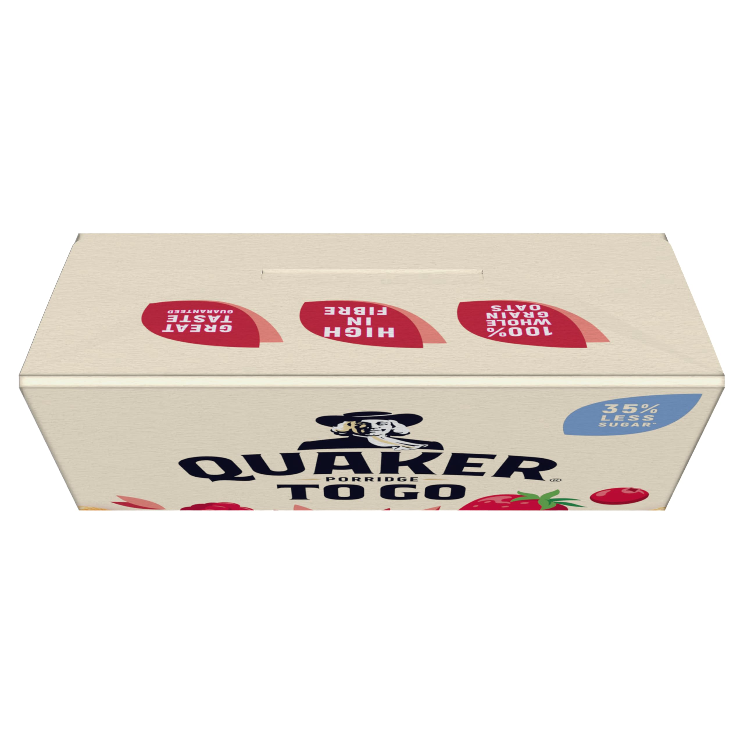 Quaker - Mixed Berries Porridge To Go Breakfast Bars 2x55 g