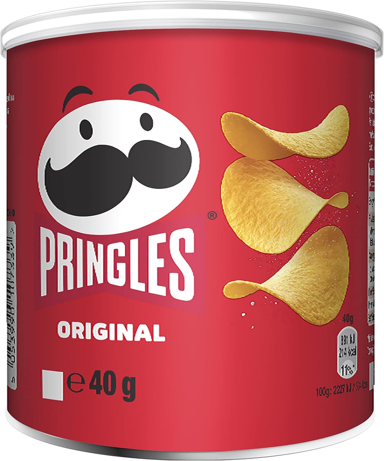 Pringles Original Potato Chips 40g (Pack of 12)
