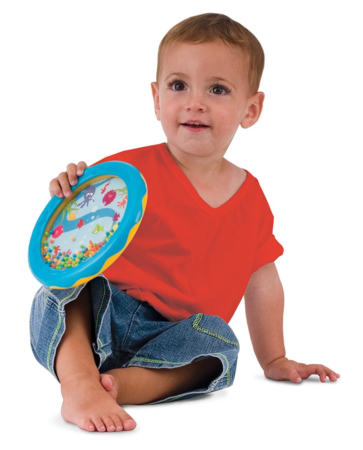 Halilit Ocean Drum - BPA Free Musical Instrument for Toddlers 12 Months+ 6