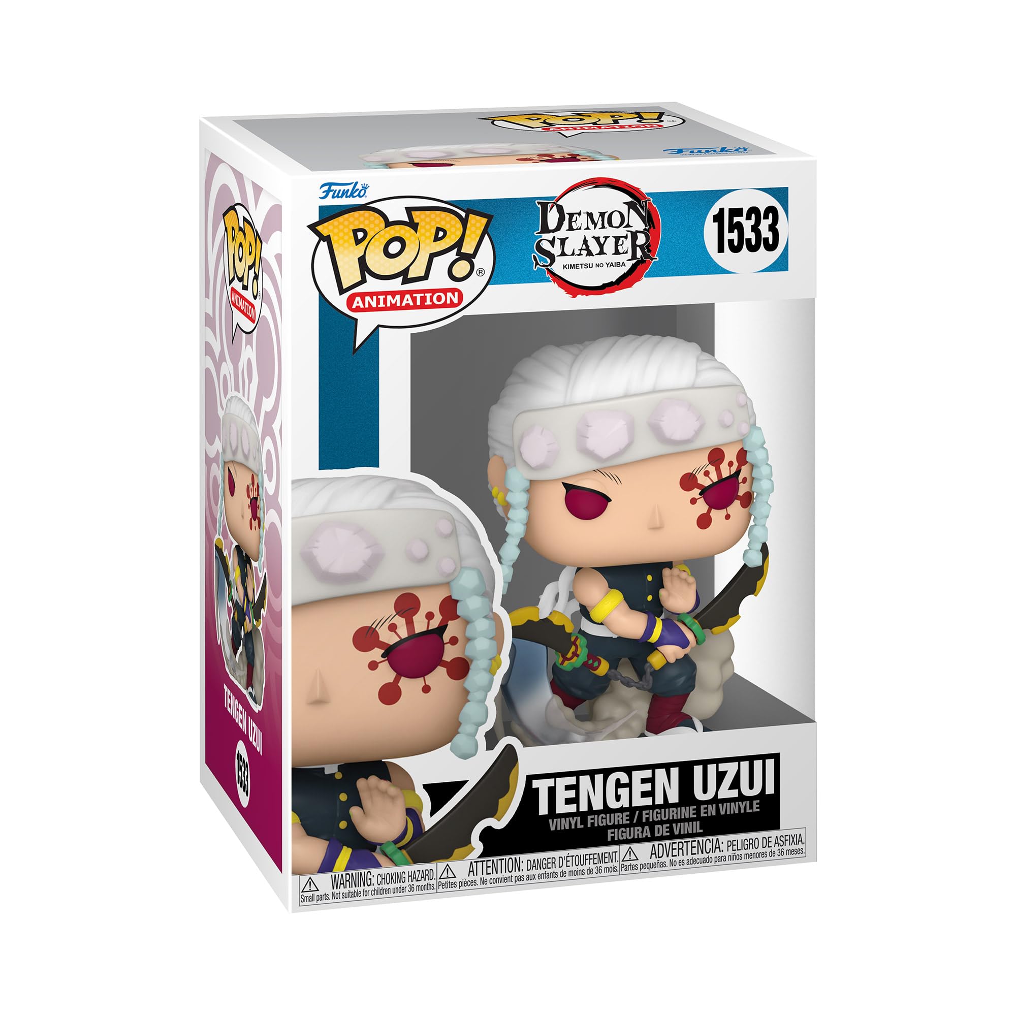 Funko Pop! Animation: Demon Slayer - Tengen Uzui Vinyl Figure (75574) - Chase Variant 6