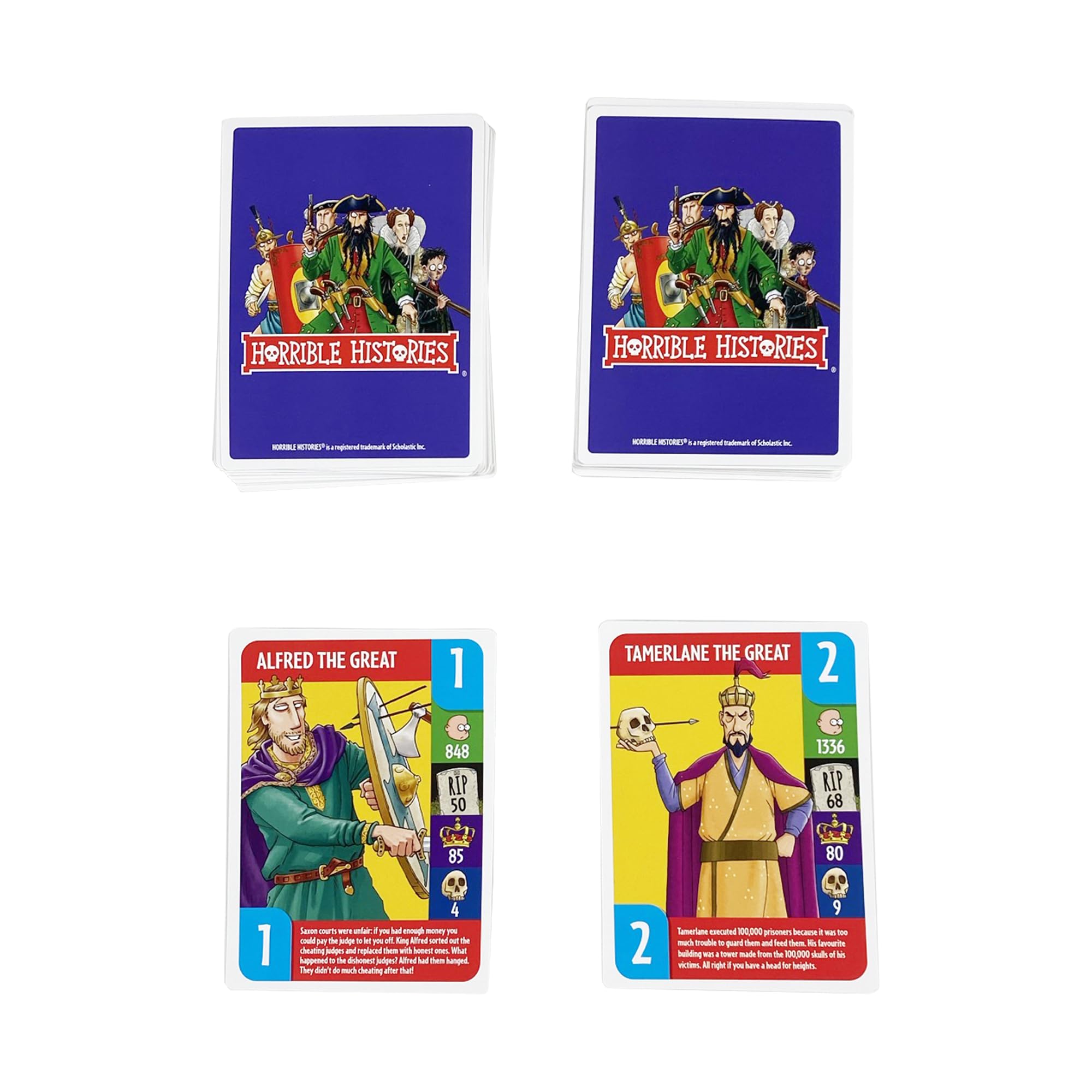 Horrible Histories 7515 Stoneage Card Game 7
