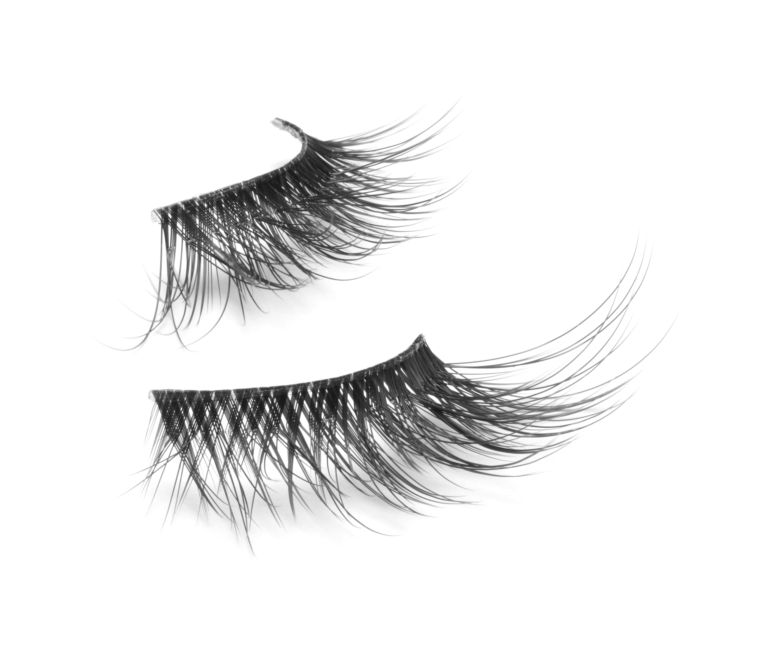 Eylure Half Lash No. 8 - Cat-Eye Effect, Reusable Up to 5 Wears | Synthetic Fiber 4