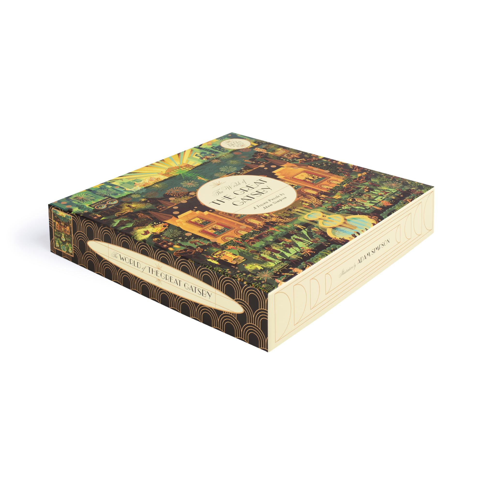 Laurence King The World of the Great Gatsby Puzzle - 1000 Pieces | 68x48.5 cm | Cardstock