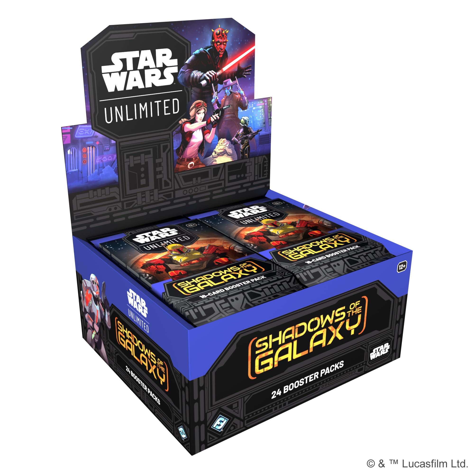 Fantasy Flight Games Star Wars: Unlimited Shadows of the Galaxy Booster Display