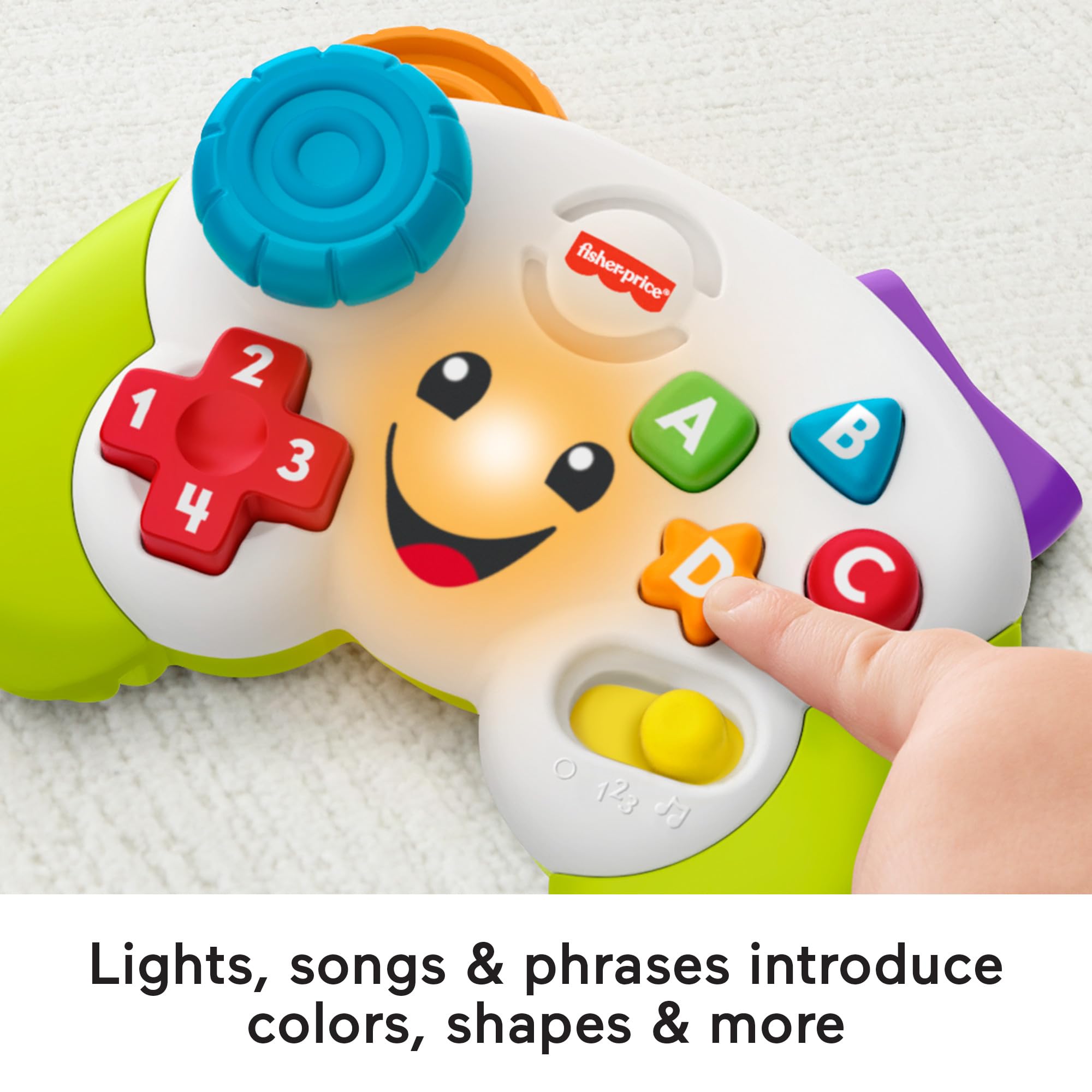 Fisher-Price Laugh & Learn Game Controller - Electronic Learning Toy for Babies & Toddlers