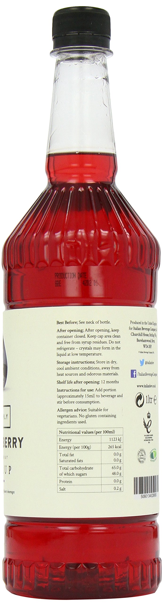 Simply - Blackberry Syrup, Vegan & Nut Free Flavoured Syrup for Coffee, Cocktails & Baking 3