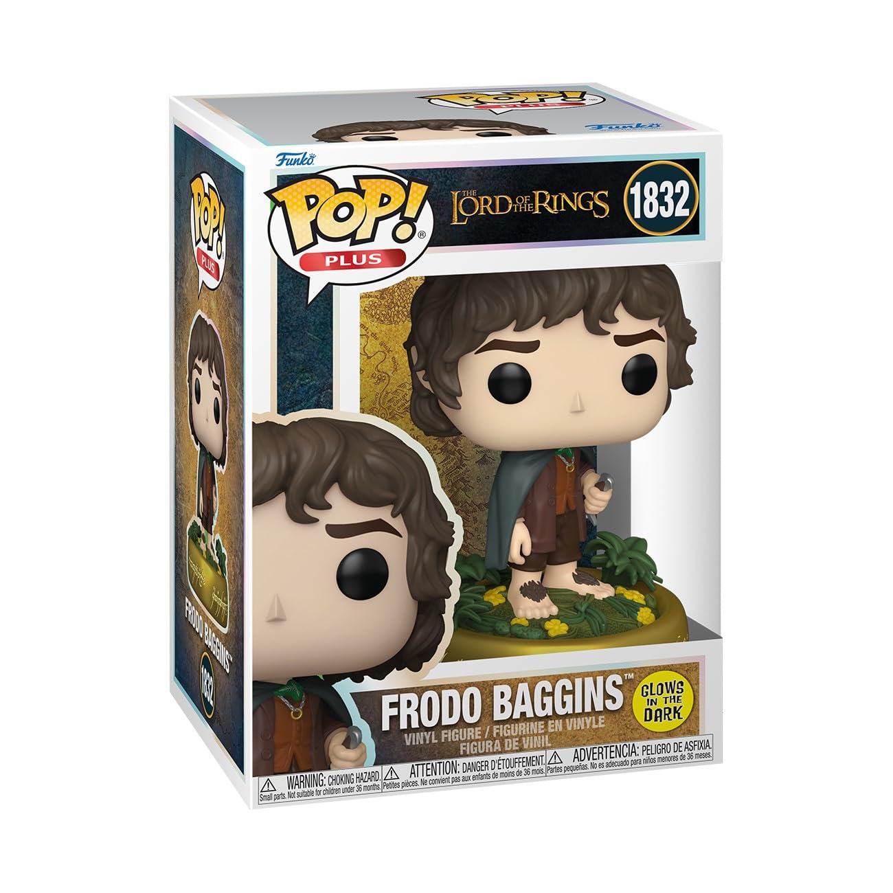 Funko Pop! Plus: Lord of the Rings - Frodo Baggins Glow in the Dark Vinyl Figure