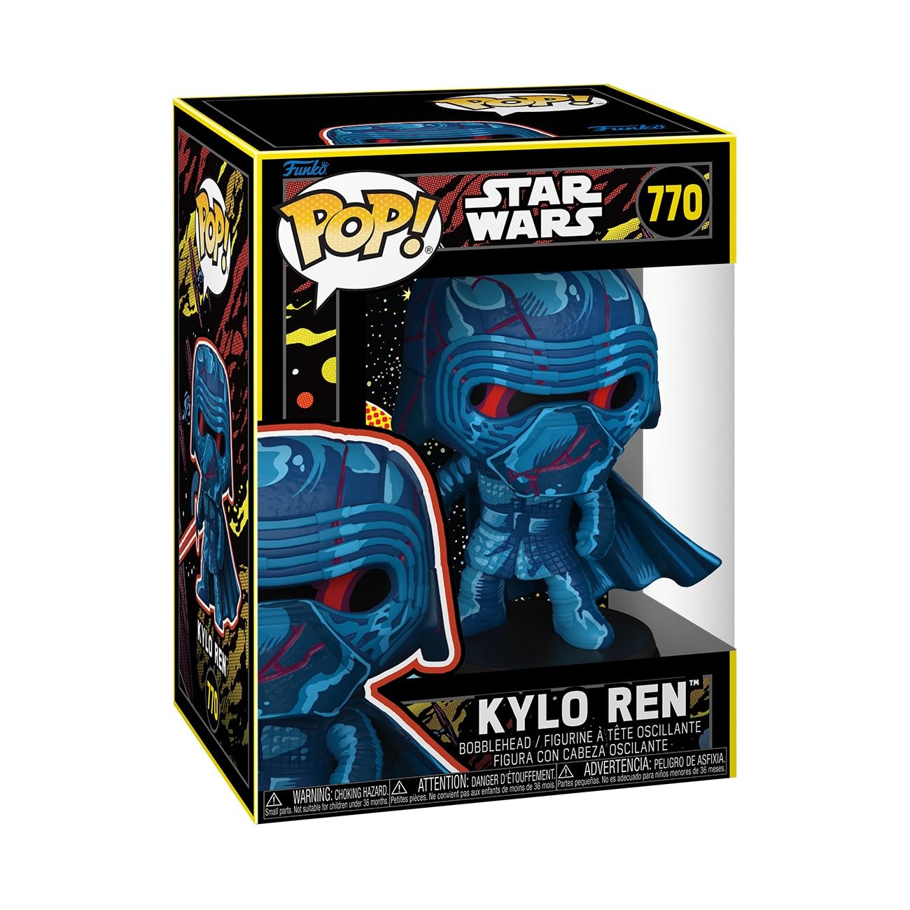 Funko Pop! Star Wars - Kylo Ren Vinyl Figure (83815) Episode 7 Retro